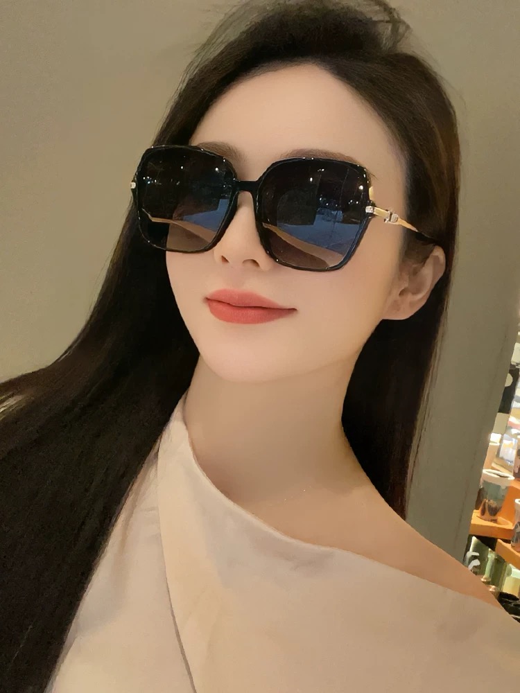   🔺 【GUCCI】2025开春新款 潮流爆款 时尚圆框偏光太阳镜 高品质 佩戴舒适 网红潮款墨镜 女
