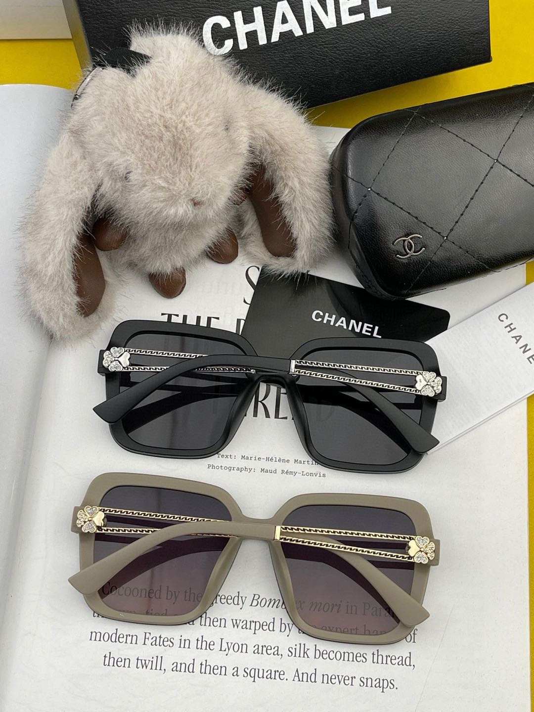 【CHANEL】香奈儿 2025新款山茶花潮流爆款 时尚圆框高清偏光太阳镜 佩戴舒适 网红潮款墨镜  ♥