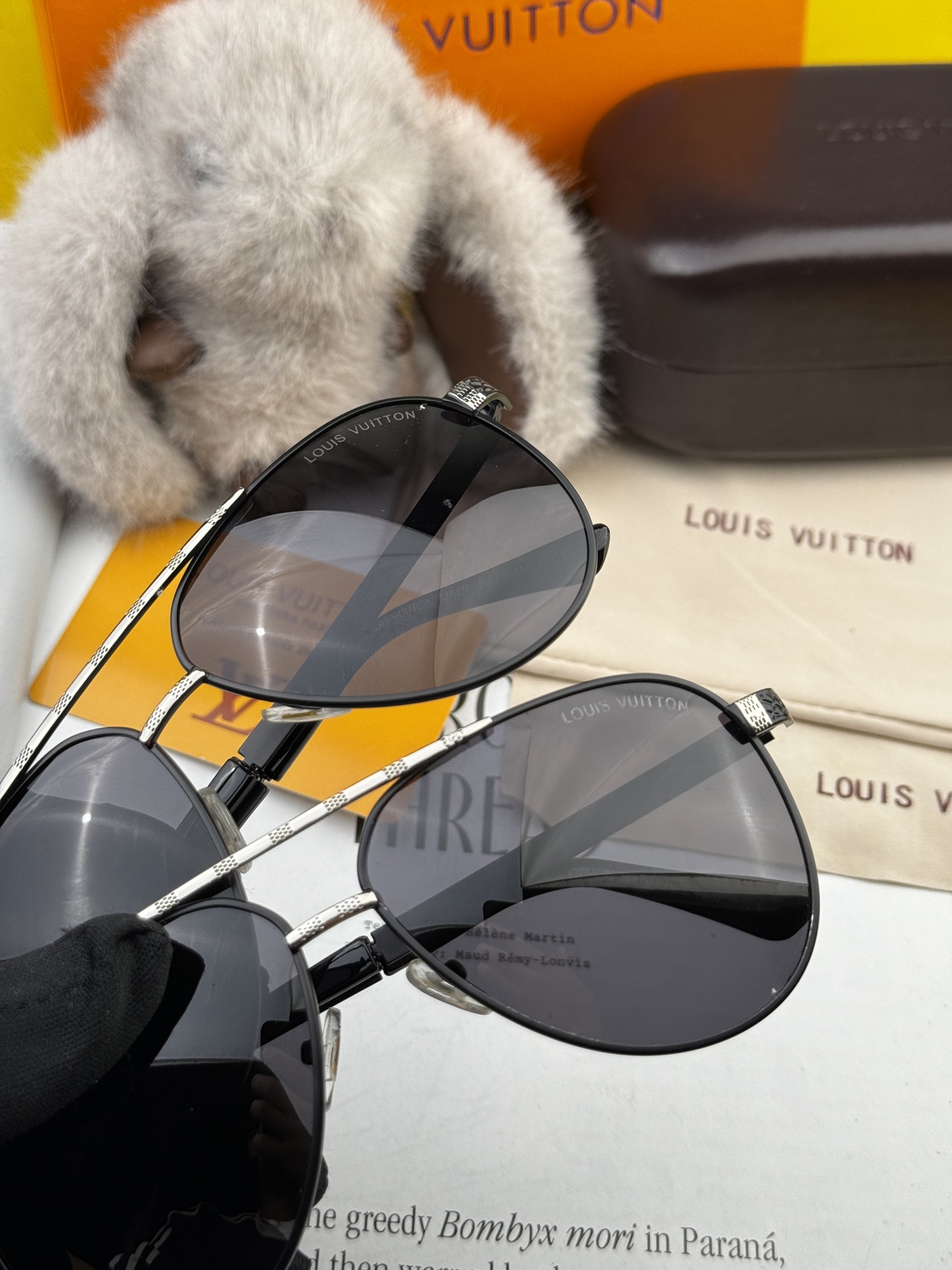  2025新款 LOUIS VUITTON-路易家  新品LV蛤蟆框太阳镜 每一付都是精品 ❤️时尚达人