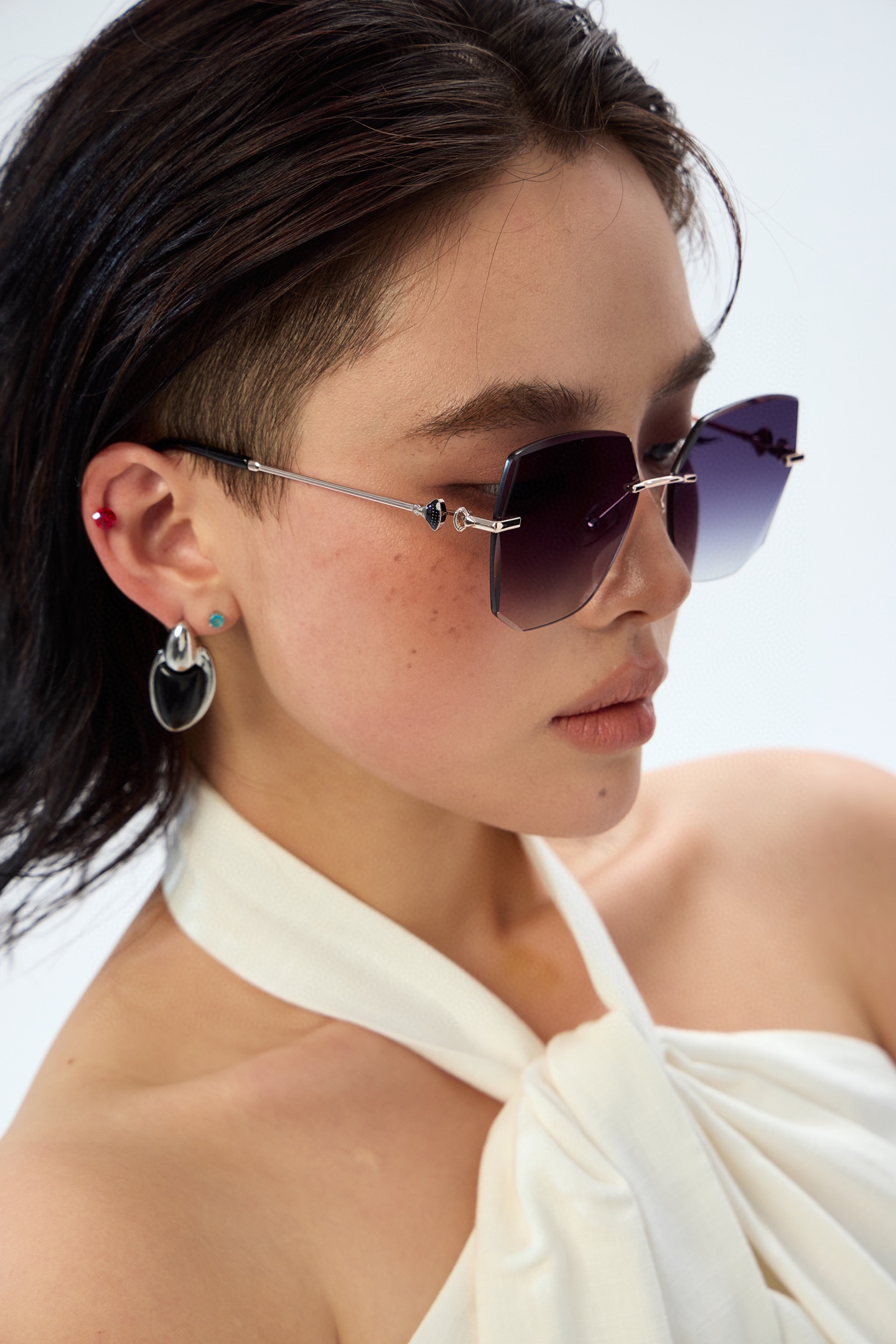 🔺 【香奈儿-尼龙偏光太阳镜】2025开春新款 潮流爆款 时尚多边形偏光太阳镜 高品质 佩戴舒适 网红潮
