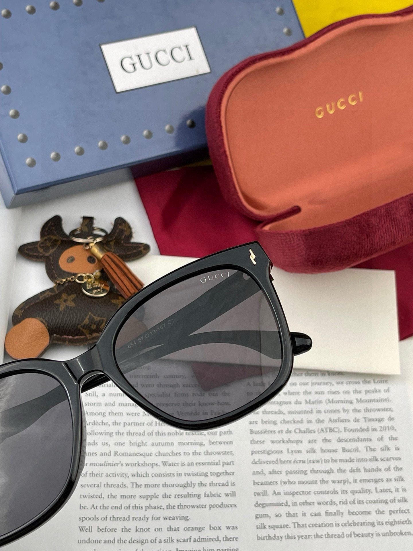  【TR偏光系列】Gucci   经典的大框设计，情侣款不挑脸型，无论搭配大衣还是连衣裙都非常显气质偏光