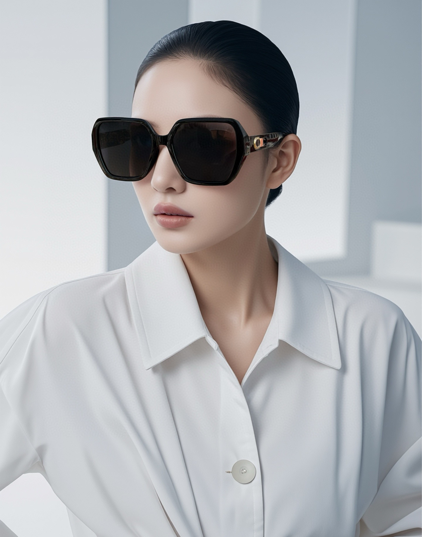   🔺 【DIOR-迪奥】2025开春新款 潮流爆款 时尚方框偏光太阳镜 高品质 佩戴舒适 网红潮款墨镜