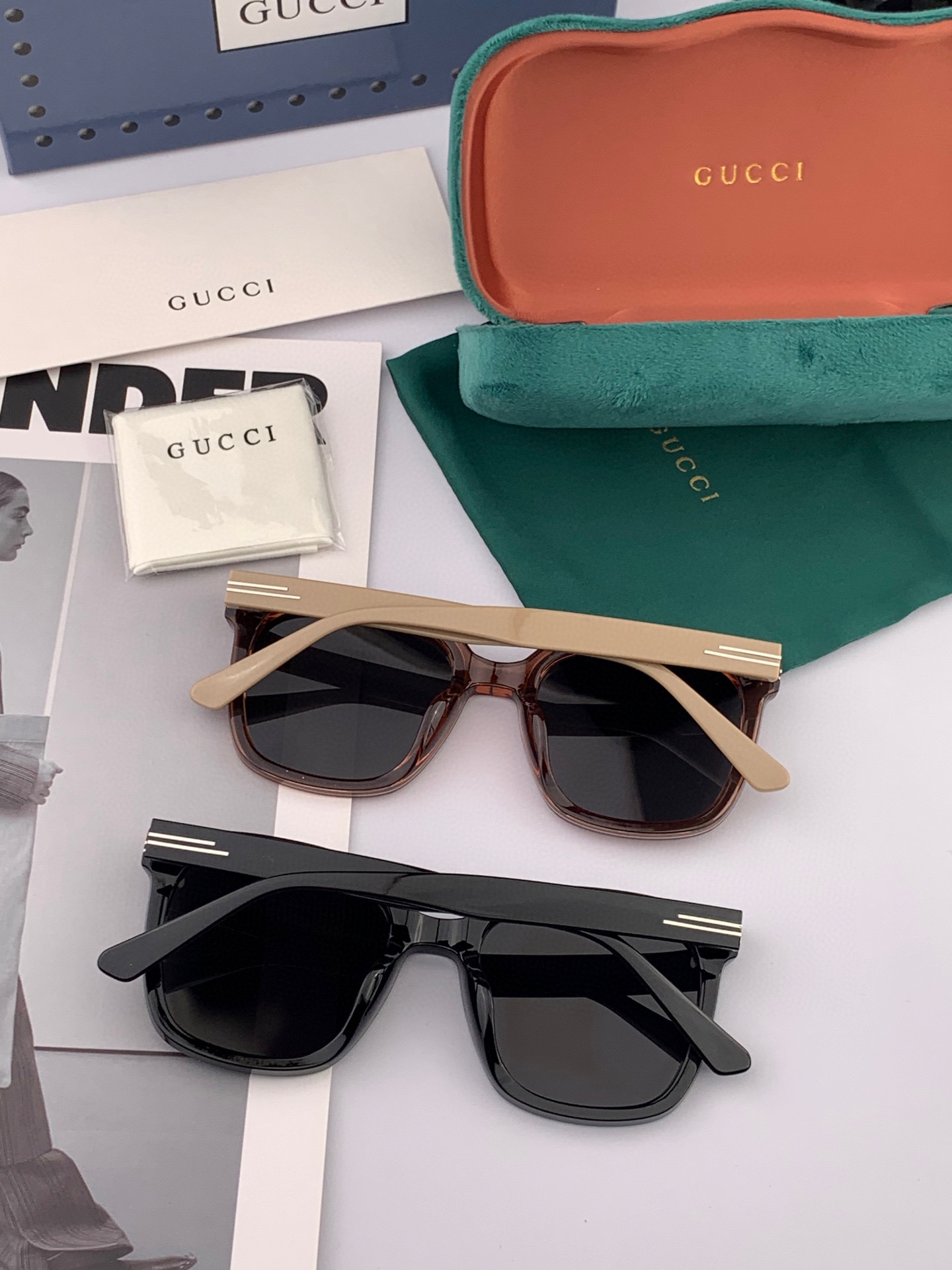  🔺GUCCI🔻古驰 GG圆框太阳镜 完美品质 🎓独特设计  适合各种脸型 亮相时装周 超时尚百搭 实物