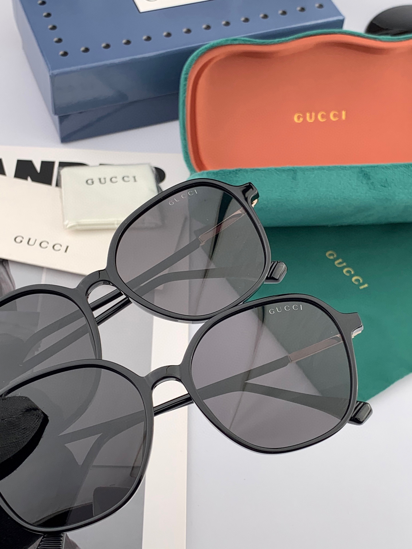  🔺GUCCI🔻古驰 GG圆框太阳镜 完美品质 🎓独特设计  适合各种脸型 亮相时装周 超时尚百搭 实物