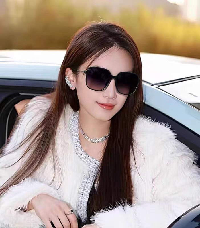   🔺 【GUCCI】2025开春新款 潮流爆款 时尚圆框偏光太阳镜 高品质 佩戴舒适 网红潮款墨镜 女