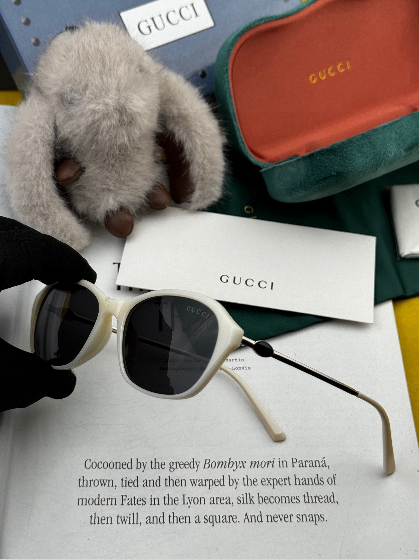  🔺 【GUCCI-偏光太阳镜】2025开春新款 潮流爆款 时尚小框偏光太阳镜 高品质 佩戴舒适 网红潮