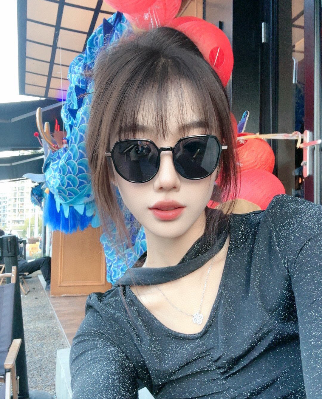 【偏光系列太阳镜】🎈原版出货GUCCI网红超爆款💙经典奢华全球风强酷亲亲 时尚圆框太阳镜得意 气质非凡😄