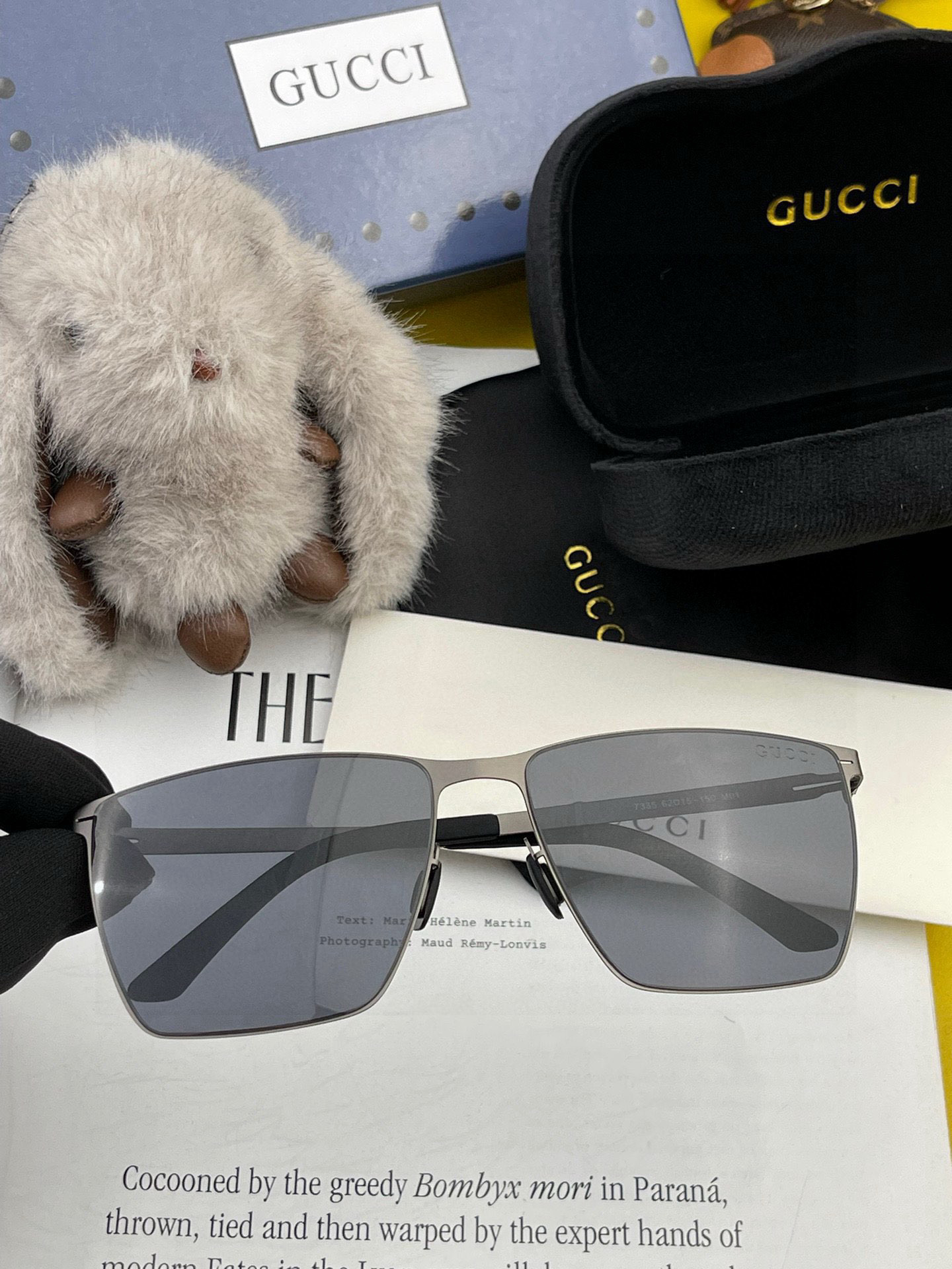 ♦️ GUCCI 2025新款男女情侣款太阳镜多边形墨镜iP电镀永不褪色 超轻超有弹性整幅眼镜无螺丝重要