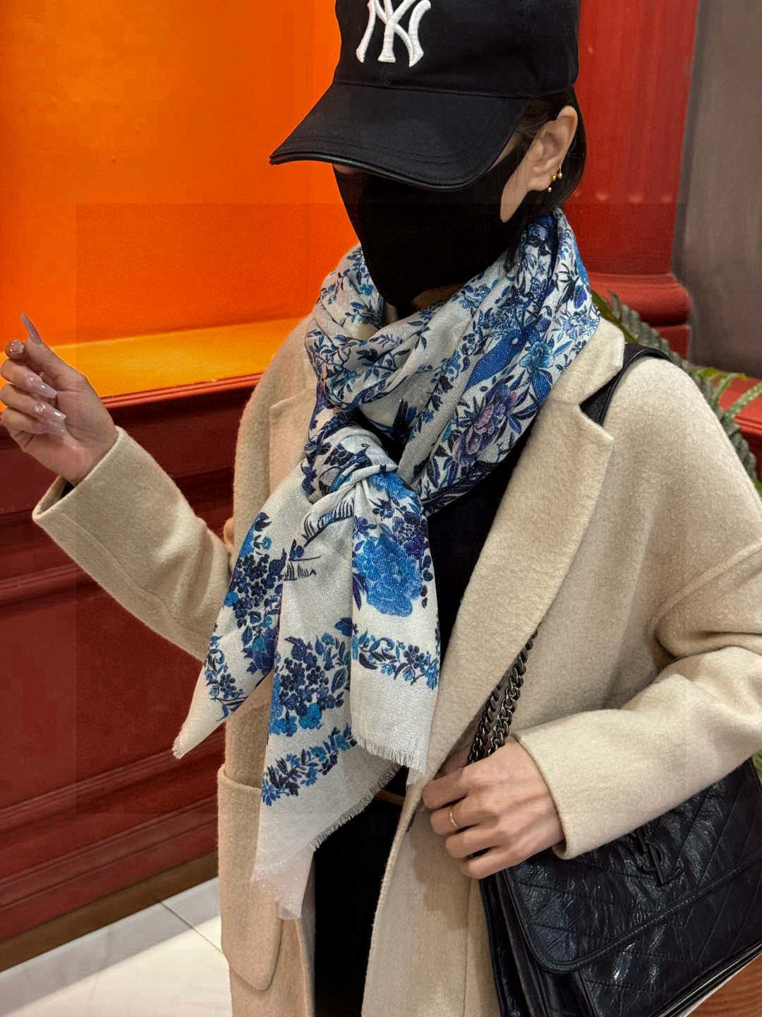 ✨✨【金银丝款】Dior专柜款～就是告诉大家这款必须收～上新🆕❤️ 新款长羊绒😍专柜同步🌈✨这个size