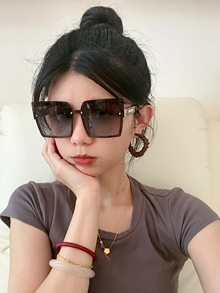  💍新款GUCCI偏光太阳镜得意开车驾驶镜时尚墨镜💐💐🌸世界顶级奢华品牌，品质保证！😍😍经典款, 明星热
