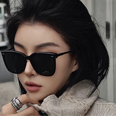 🔺 【GUCCI】2025开春新款 潮流爆款 时尚方框偏光太阳镜 高品质 佩戴舒适 网红潮款墨镜 女士高