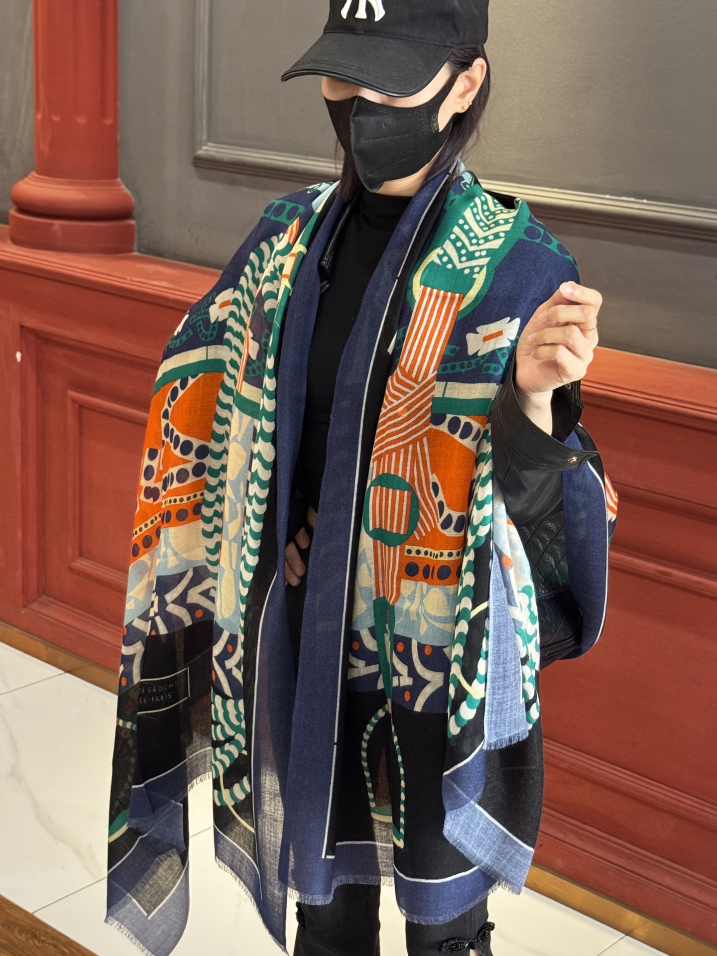  专柜同步 Hermes家买了都说好看【马鞍羊绒长巾】‼️推荐💕顶级工艺超值‼️爱马仕专柜爆款🎁🎁羊绒长