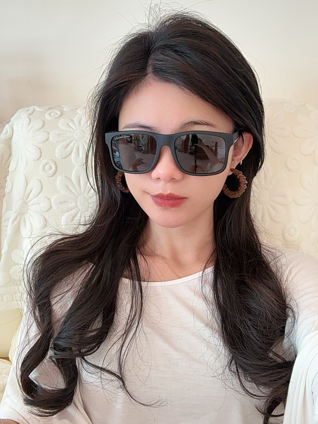 NO:369655,Armani Large frame sunglasses sunglasses classic square frame design, not picky about face shape, it looks very elegant whether it is matched with a coat or a dress, polarized lenses prevent UV rays Model A5419 glasses sunglasses, glasses, armani, skirts19860909阿玛尼 大框太阳镜墨镜经典的方框设计,不挑脸型,无论搭配大衣还是连衣裙都非常显气质偏光镜片预防紫外线 型号型号A5419眼镜墨镜太阳镜,眼镜,armani,skirts,glasses