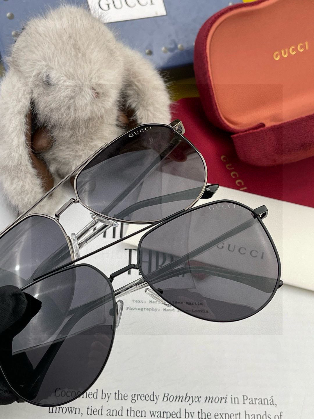   Gucci 。  高品质男女款墨镜   👍 进口宝丽来偏光镜片  。蛤蟆镜 开车钓鱼都可 。百搭显瘦