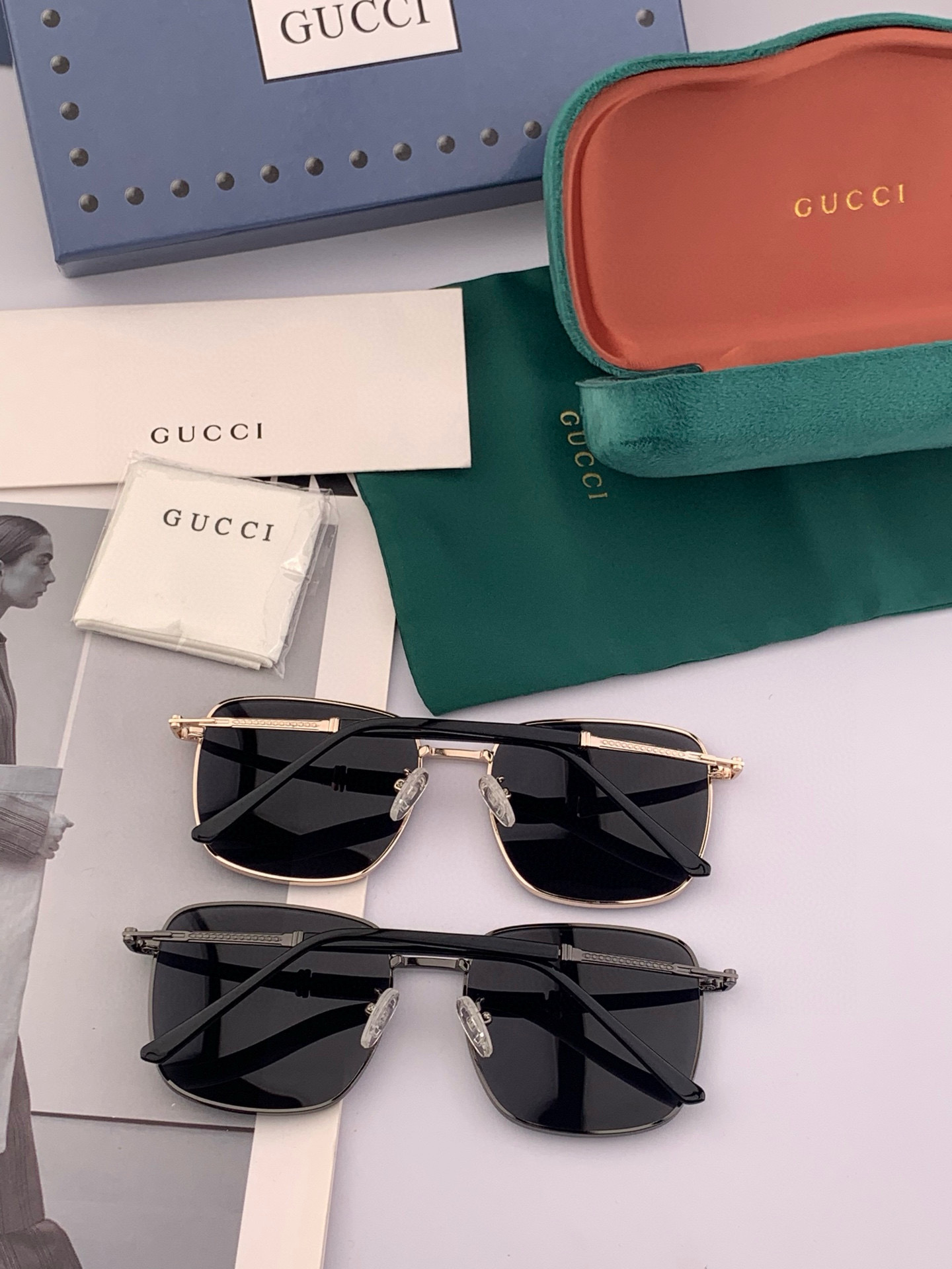   GUCCI 官网同步。  高品质男女款墨镜   👍 进口宝丽来偏光镜片  。蛤蟆镜 开车钓鱼都可 。