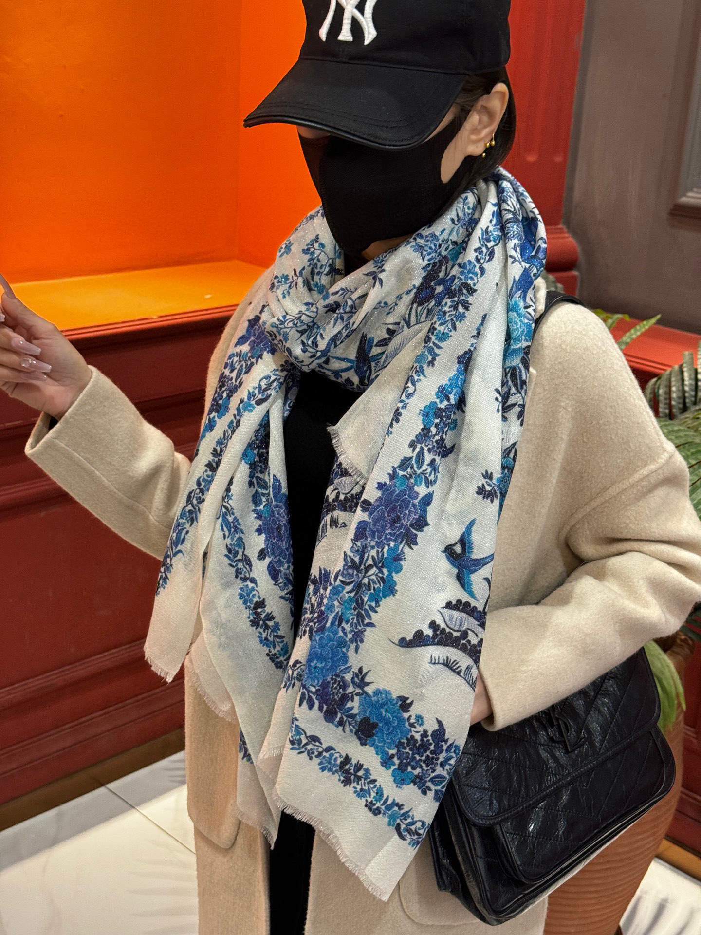 ✨✨【金银丝款】Dior专柜款～就是告诉大家这款必须收～上新🆕❤️ 新款长羊绒😍专柜同步🌈✨这个size