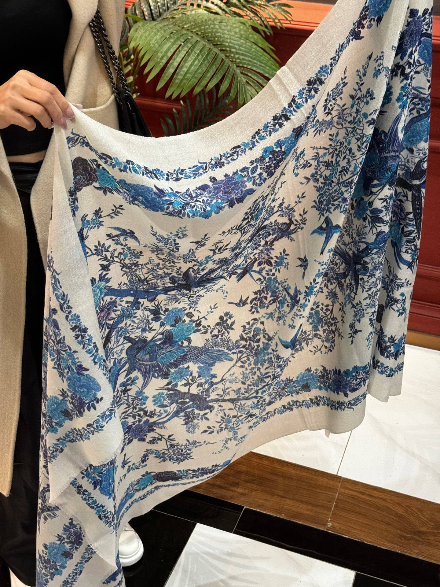 ✨✨【金银丝款】Dior专柜款～就是告诉大家这款必须收～上新🆕❤️ 新款长羊绒😍专柜同步🌈✨这个size