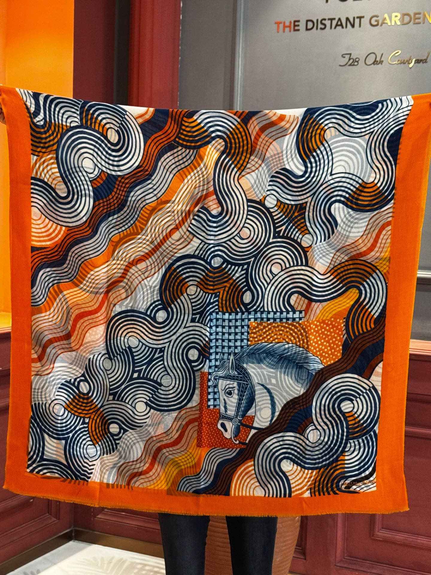 会发光发亮的围巾 新款🆕🏇🏇买了都说好看‼️推荐💕顶级工艺超值‼️爱马仕专柜爆款🎁💟立体呈现图案纹路实物