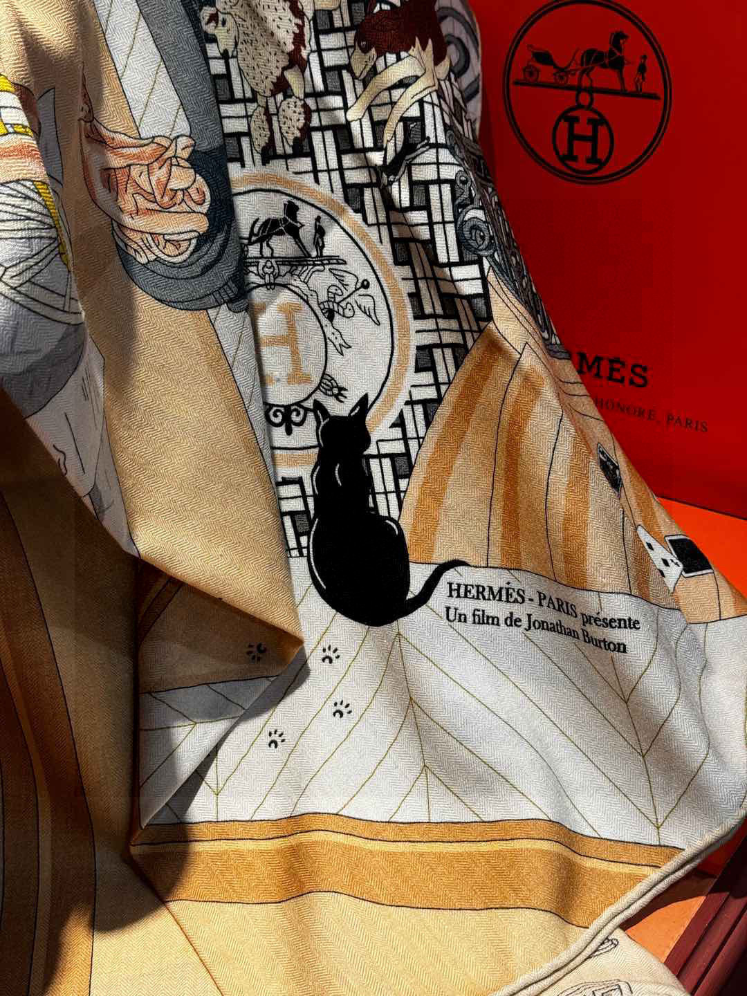 💟上新💞｛24号之谜｝羊绒大方巾[双面同色140]手工卷边H家是创意和作品故事的无限源泉，每季皆推出全新