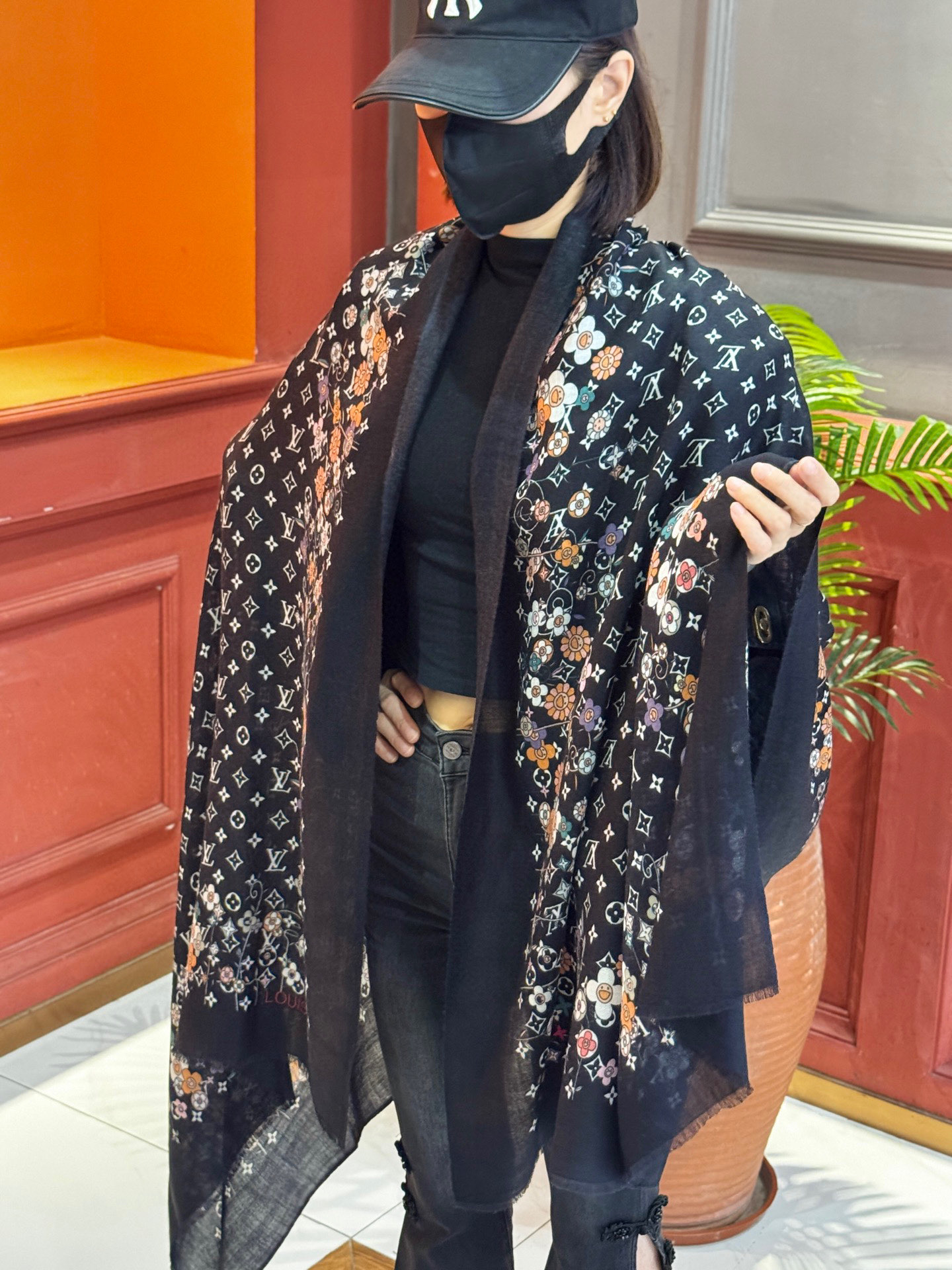 25年新品🌈上新 专柜同步材质 LV x TM Monogram SuPerflat Flowers 方