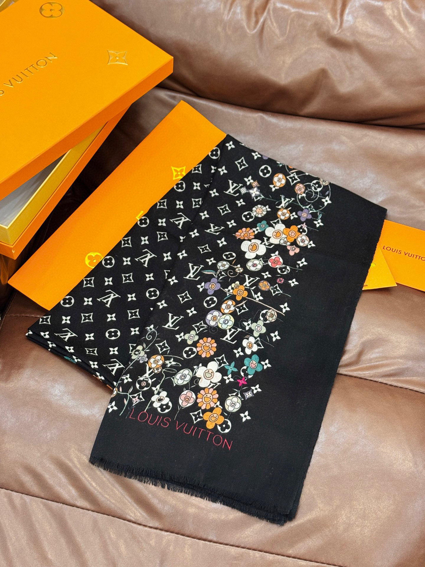 25年新品🌈上新 专柜同步材质 LV x TM Monogram SuPerflat Flowers 方