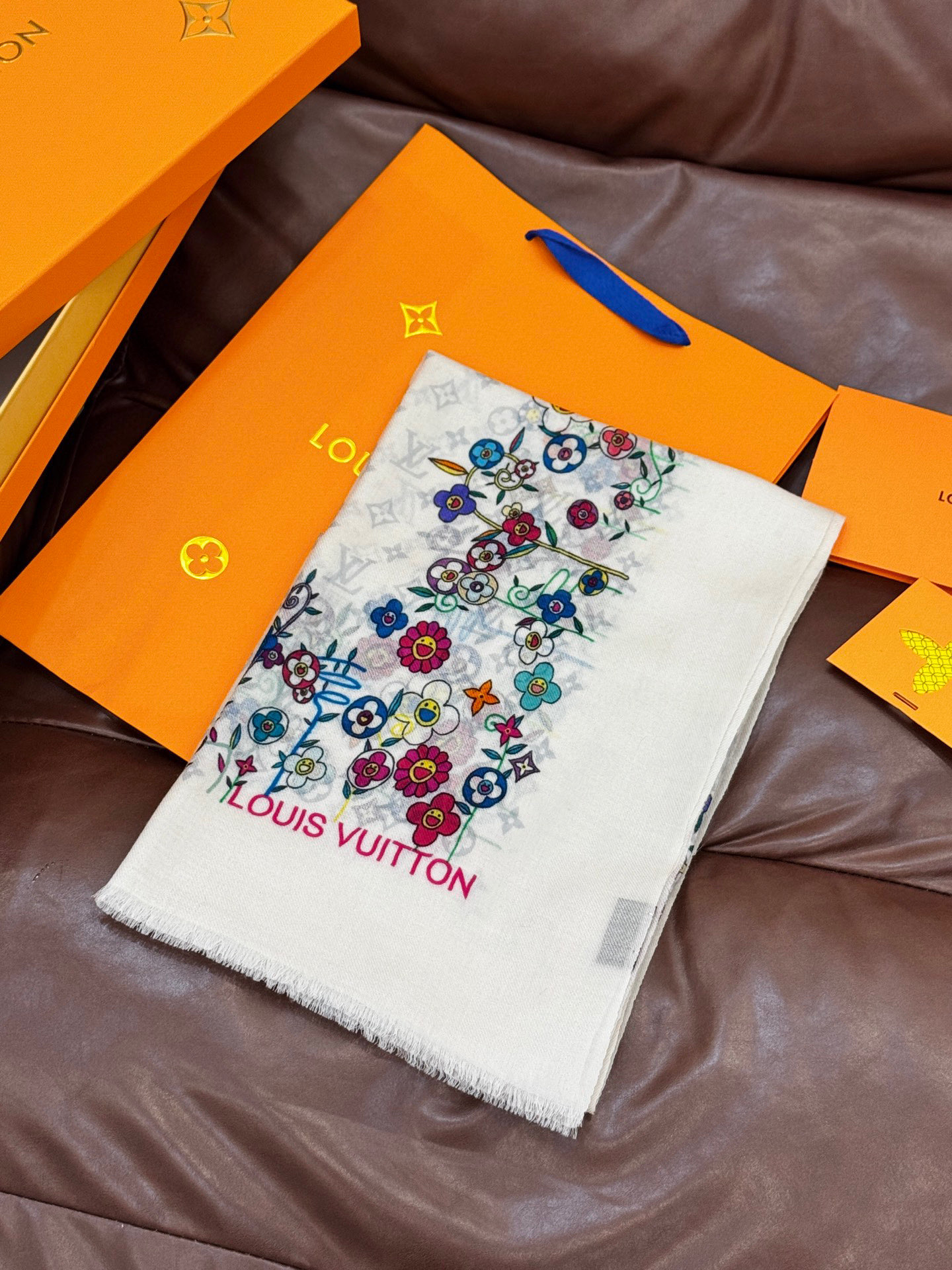 25年新品🌈上新 专柜同步材质 LV x TM Monogram SuPerflat Flowers 方