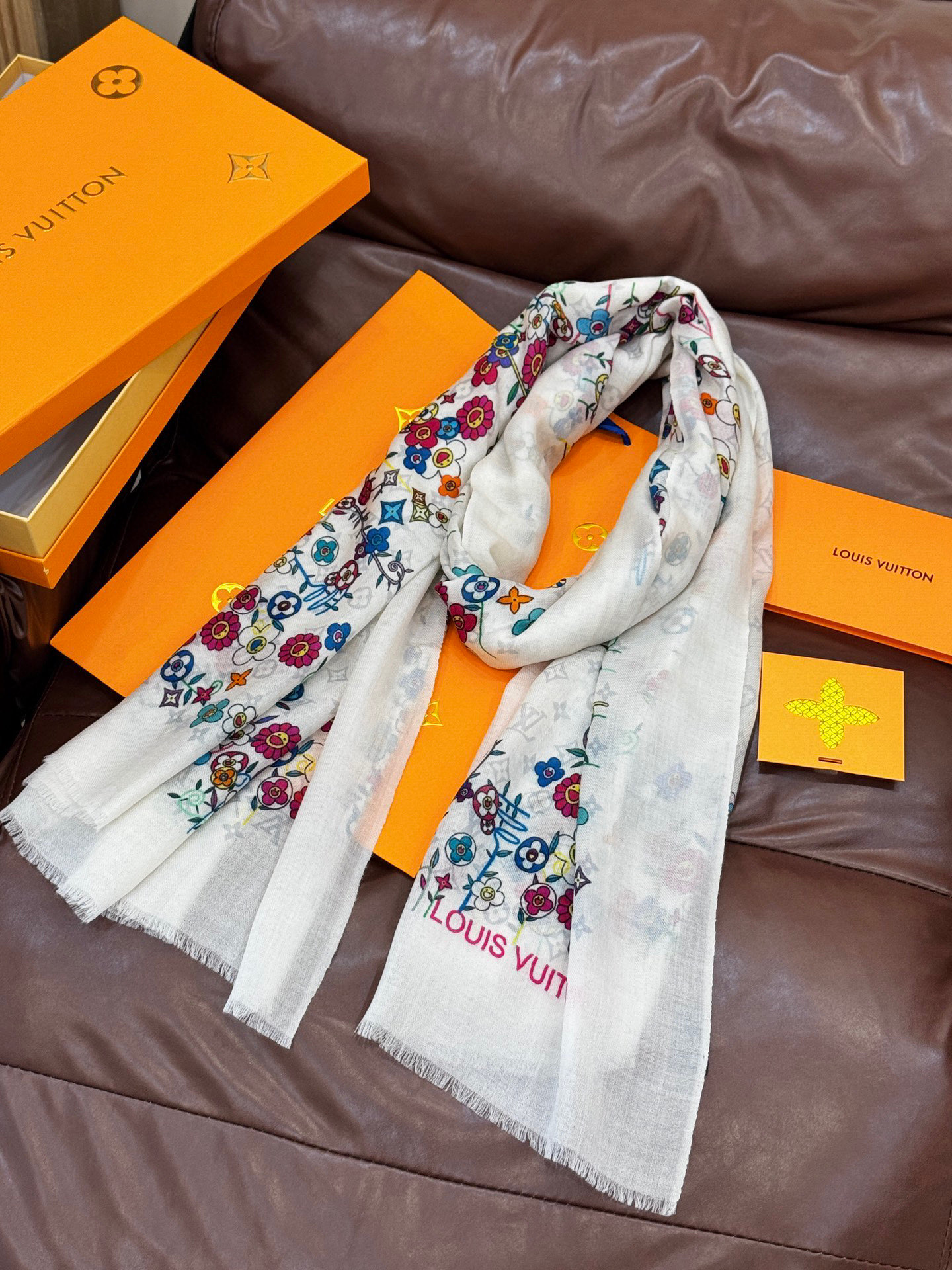 25年新品🌈上新 专柜同步材质 LV x TM Monogram SuPerflat Flowers 方