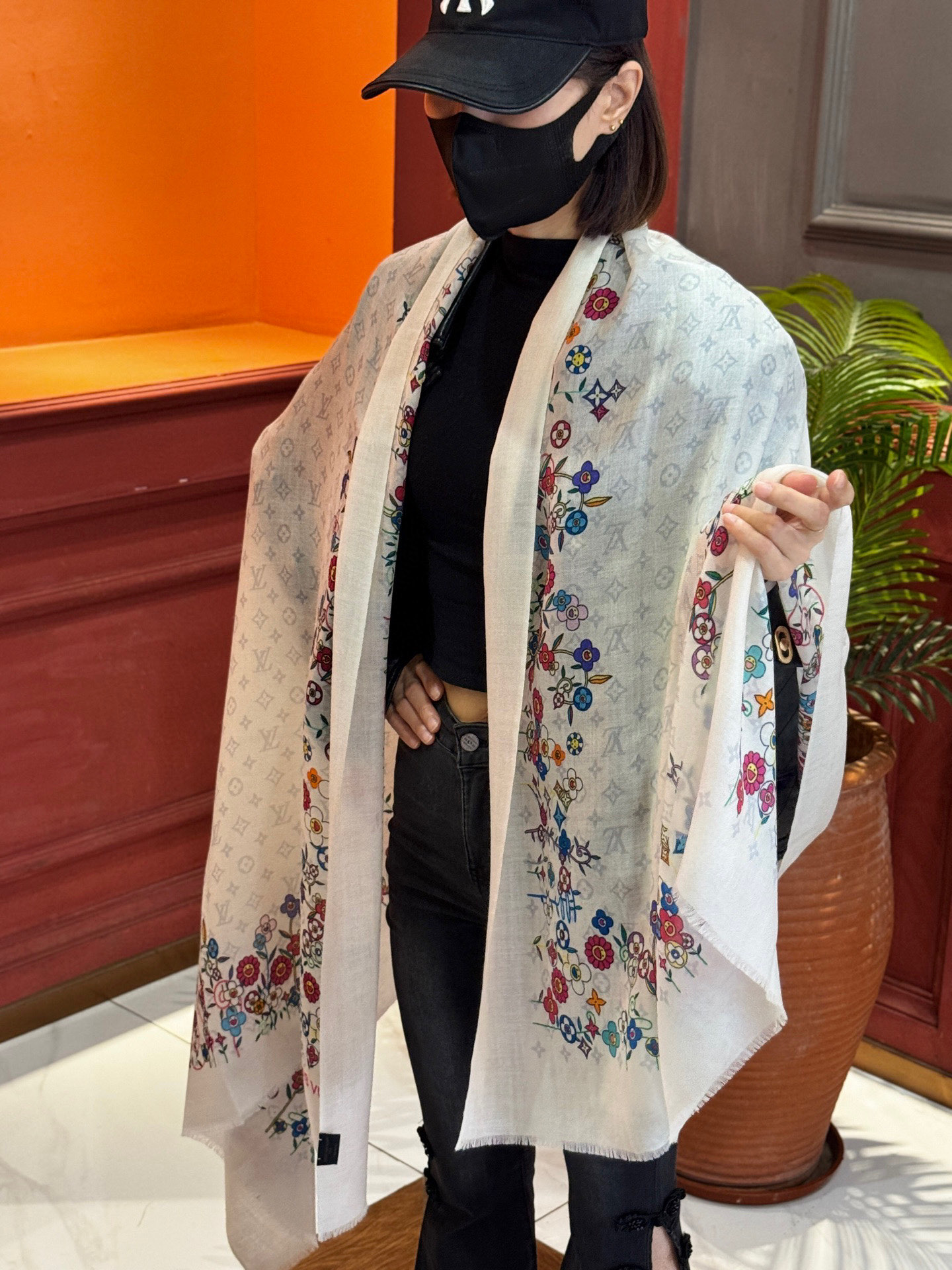 25年新品🌈上新 专柜同步材质 LV x TM Monogram SuPerflat Flowers 方