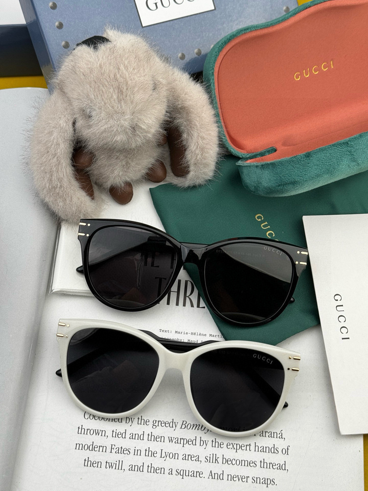 🔺 【GUCCI-偏光太阳镜】2025开春新款 潮流爆款 时尚圆框偏光太阳镜 高品质 佩戴舒适 网红潮款