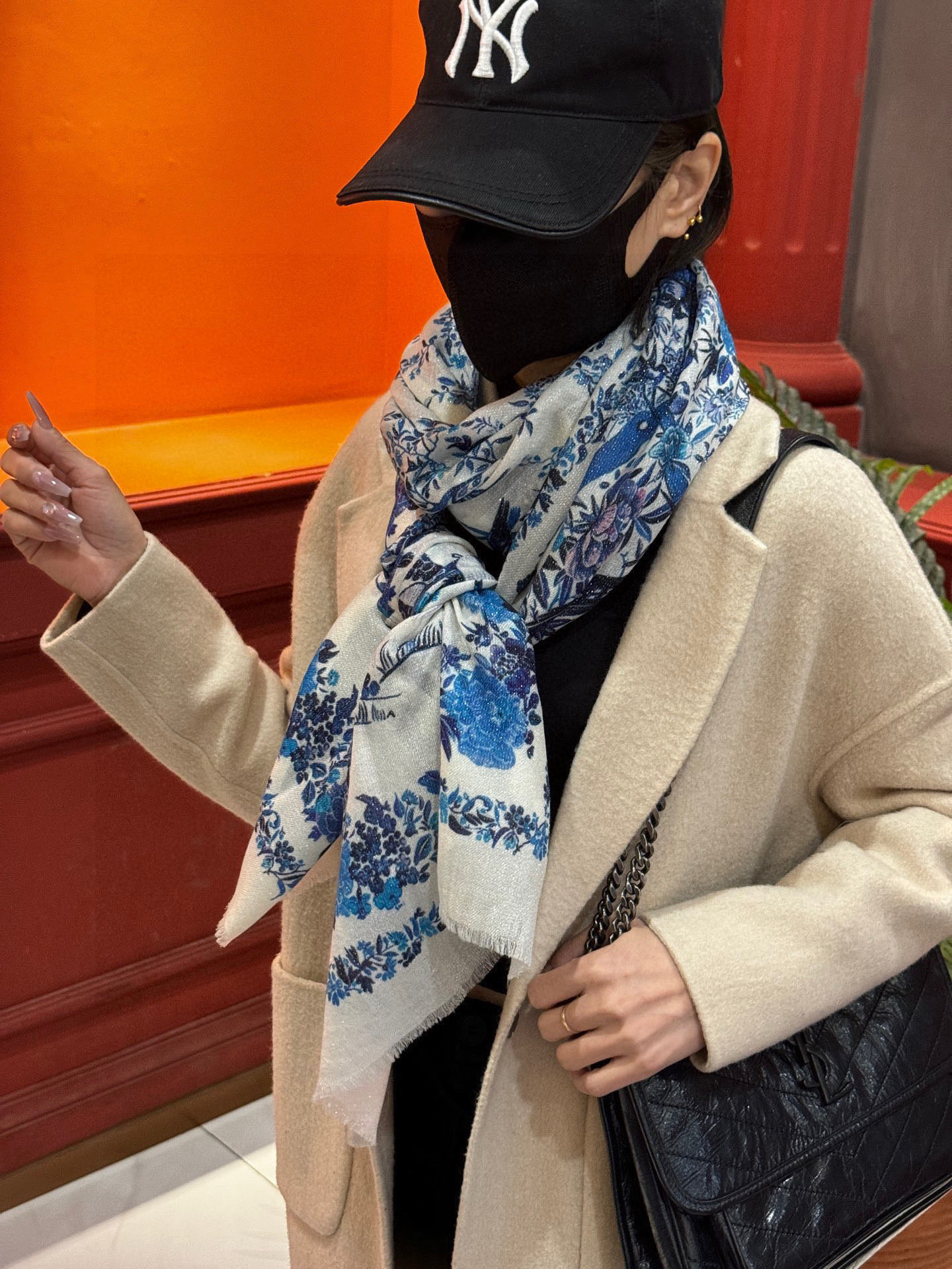 ✨✨【金银丝款】Dior专柜款～就是告诉大家这款必须收～上新🆕❤️ 新款长羊绒😍专柜同步🌈✨这个size