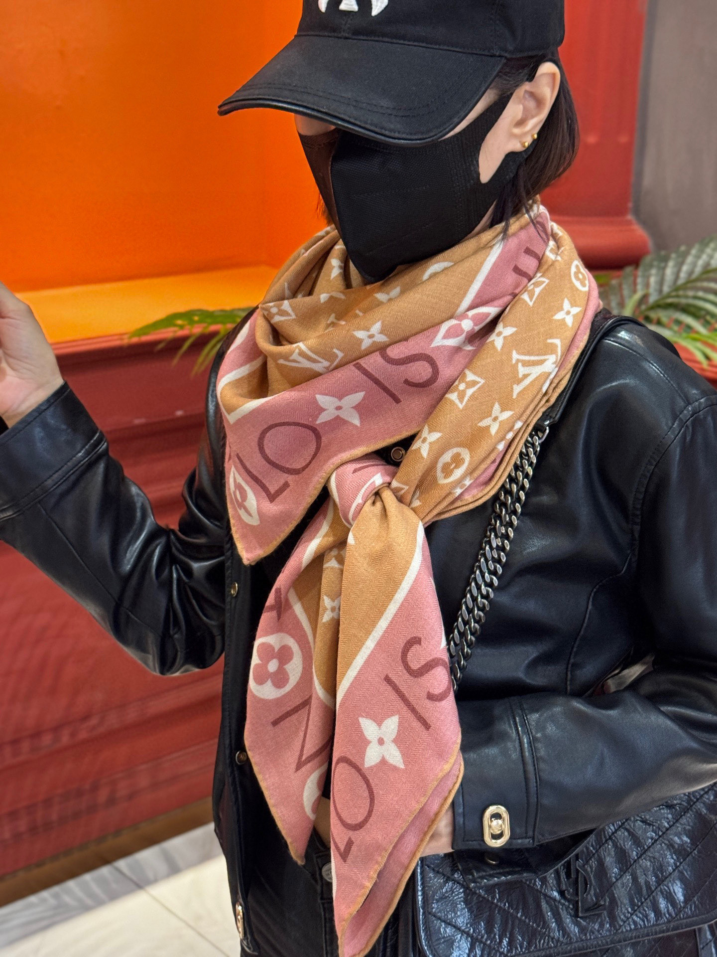 MONOGRAM INFINITY 140丝毛方巾【140顶级丝毛双面同色】Monogram Infin