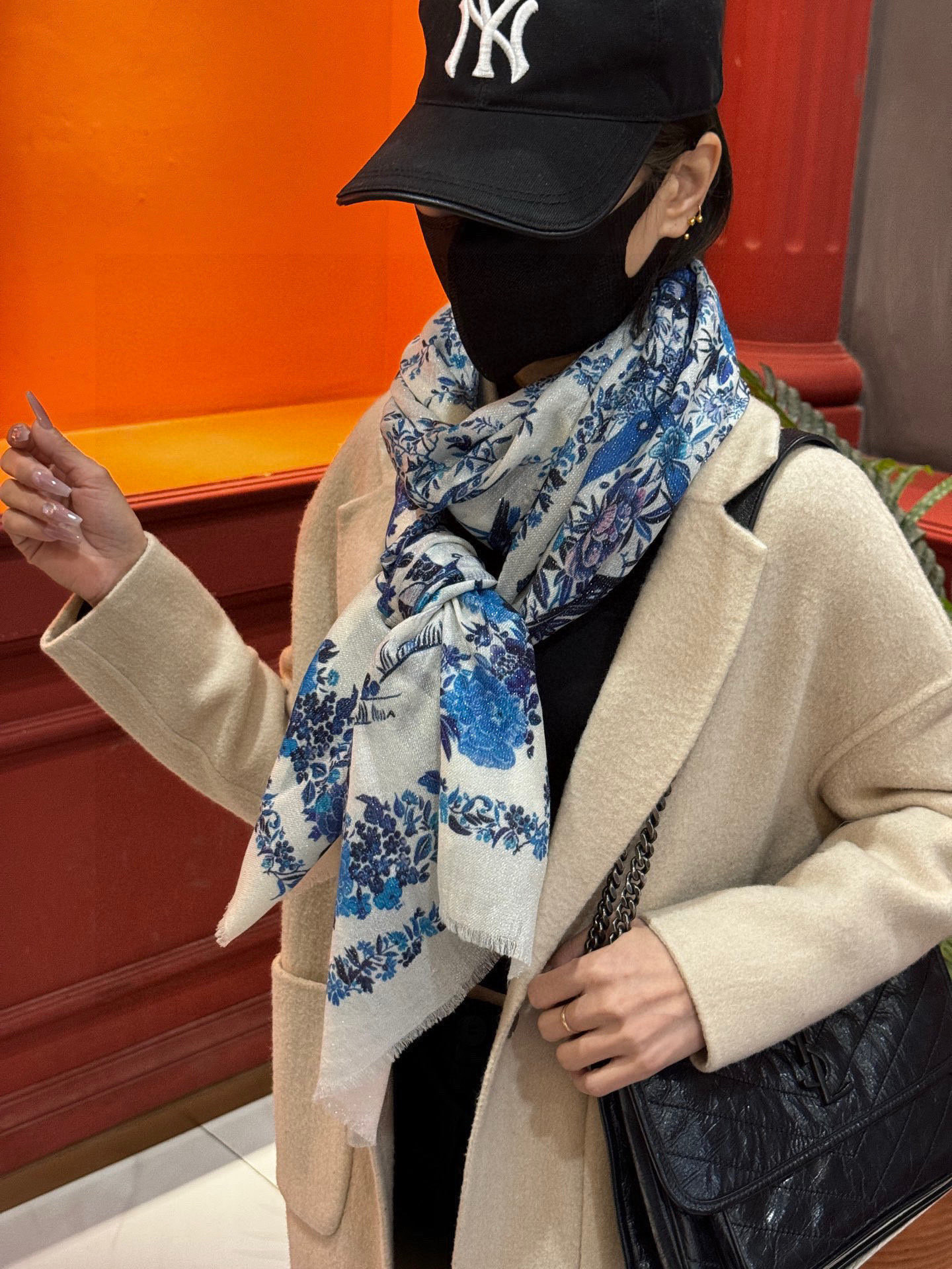 ✨✨【金银丝款】Dior专柜款～就是告诉大家这款必须收～上新🆕❤️ 新款长羊绒😍专柜同步🌈✨这个size