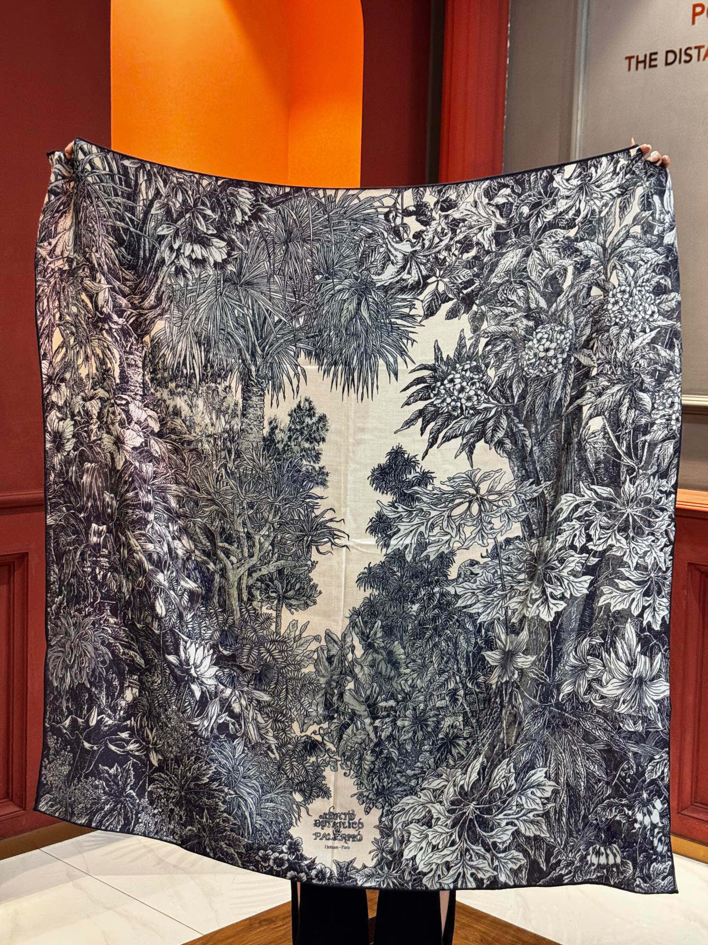 💟2025年秋冬抢先 上新💞【双面同色丝毛方巾】手工卷边山羊绒和真丝混纺披肩（70%山羊绒，30%桑蚕丝