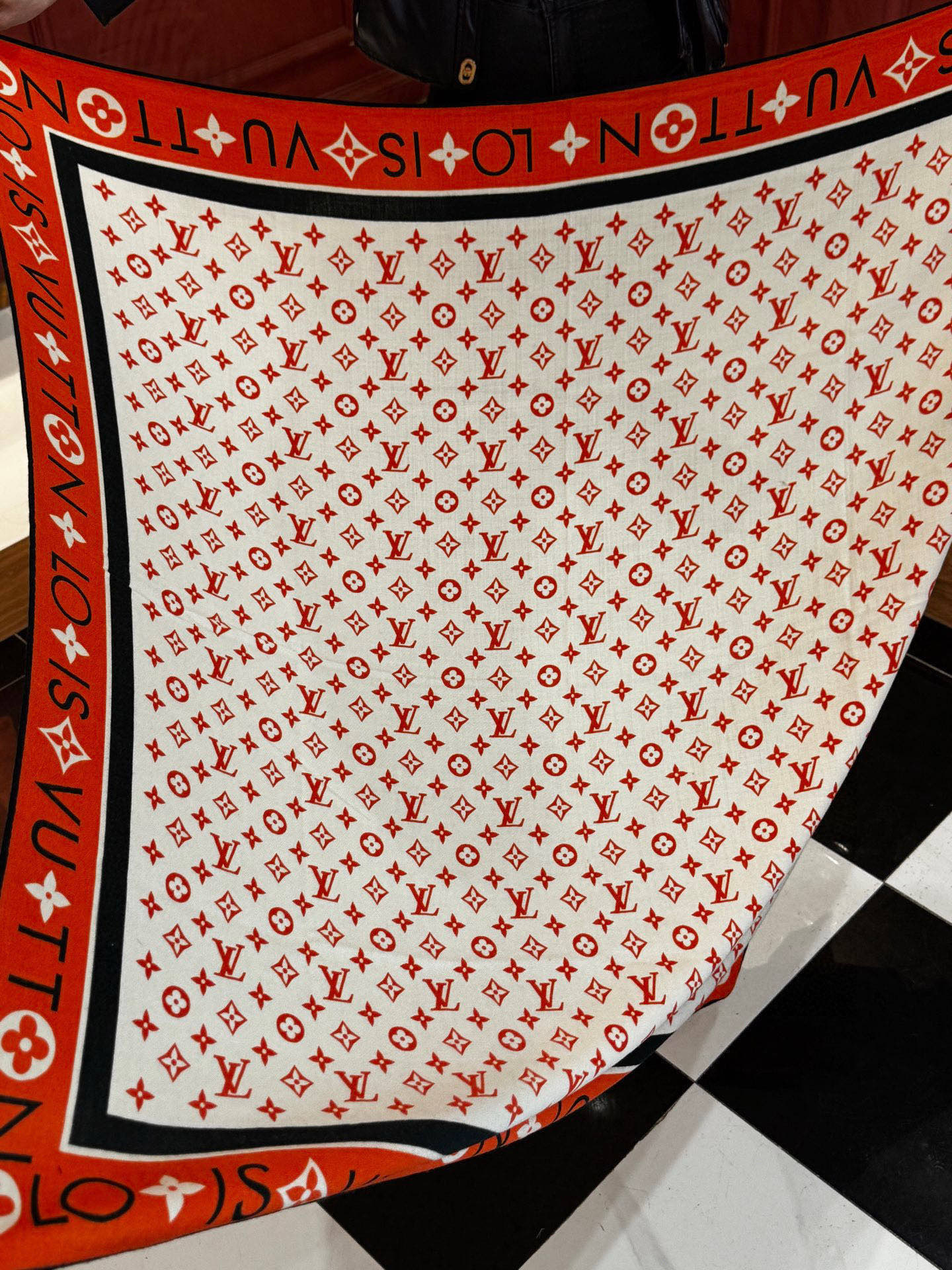 MONOGRAM INFINITY 140丝毛方巾【140顶级丝毛双面同色】Monogram Infin