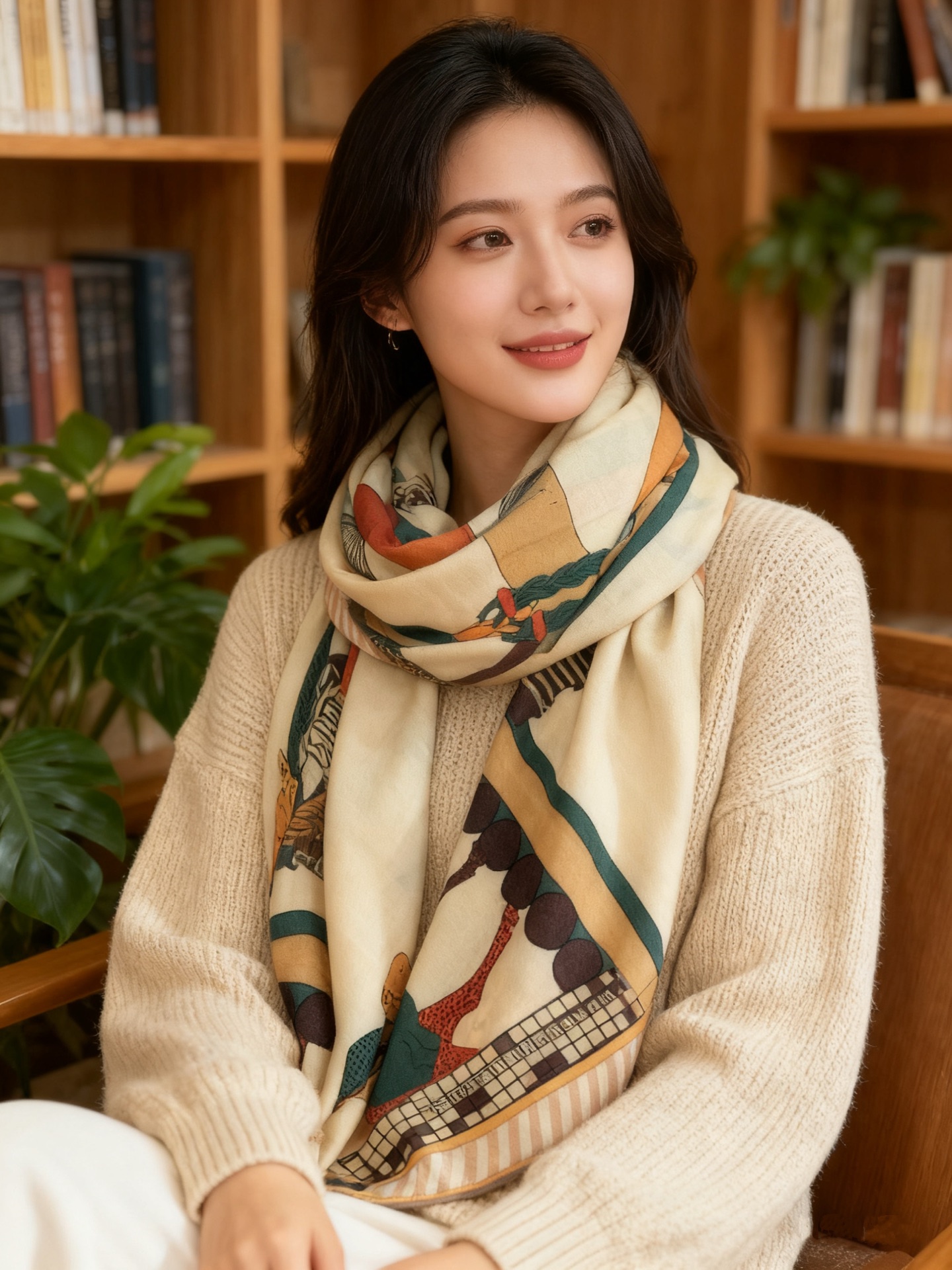 NO:532958,'Full Speed' 140 Double-Sided Silk Shawl Hand-Current Silk Scarf (30 Mulberry Silk 70 Wool) This classic item shows the powerful and charming essence of feminine charm. This 140 square scarf brings new ideas, interprets infinite emotions and freedom, and writes personal narratives in a different way. Size 135*135 cm | Since this square scarf uses hand-Current edges, the marked size may be slightly different. High-version scarf, high-version scarf, shawls19860909“全速前进”140双面丝毛披肩 手工卷边丝毛方巾（30桑蚕丝70羊毛） 这款经典单品展现强大而迷人的女性魅力精髓.此140方巾推陈出新,诠释无限的情感和自由,以别样方式书写个性叙事. 尺寸135*135厘米 | 由于这款方巾采用手工卷边,标示的尺寸或会略有不同.高版本围巾,高版本围巾,shawls,scarf