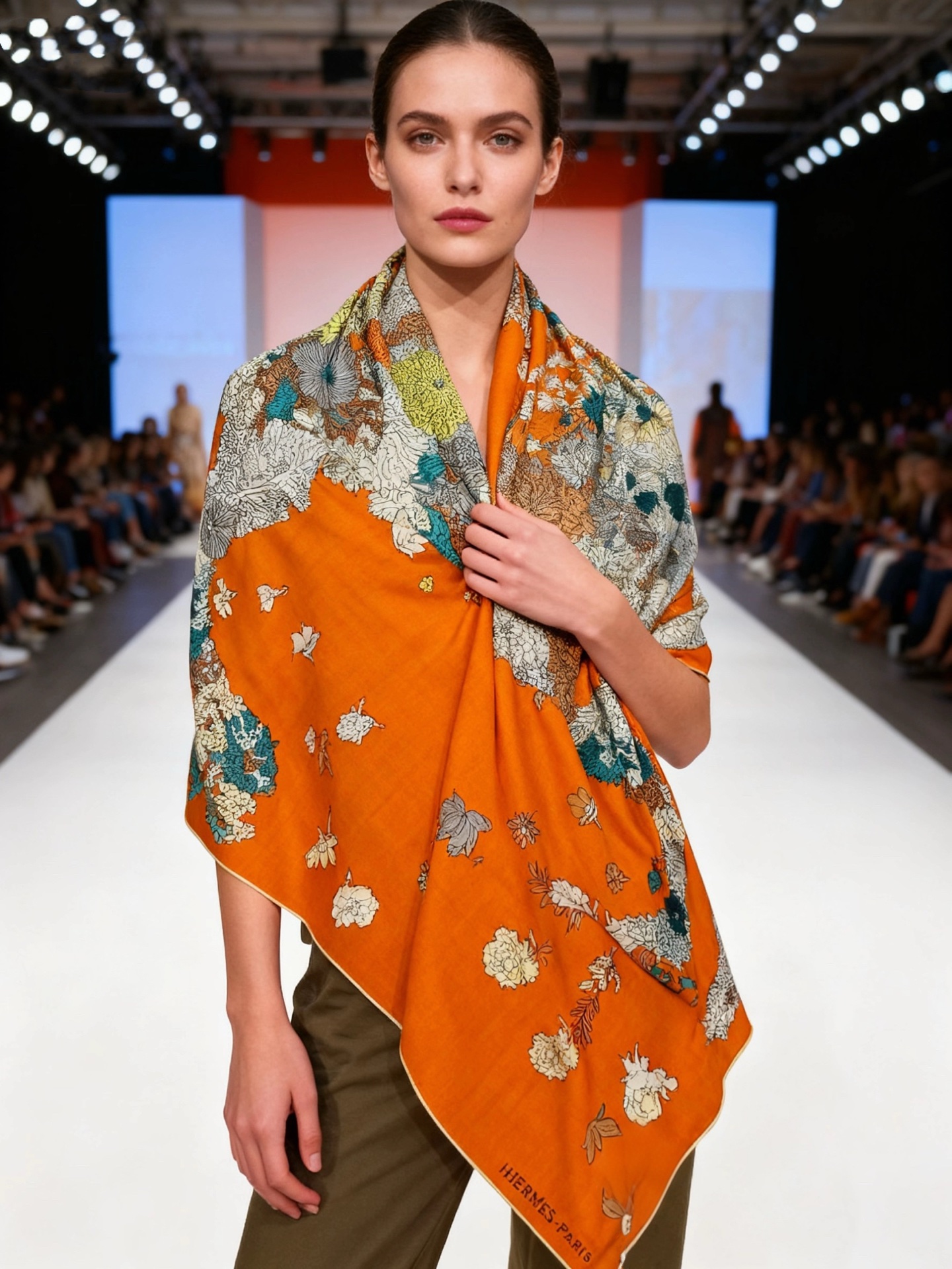 ❤ 双面同色【▪️卓尔不凡，高级有气场！！】非常抬人，带点故事的精彩！永远加分的hermes艺术单品！美