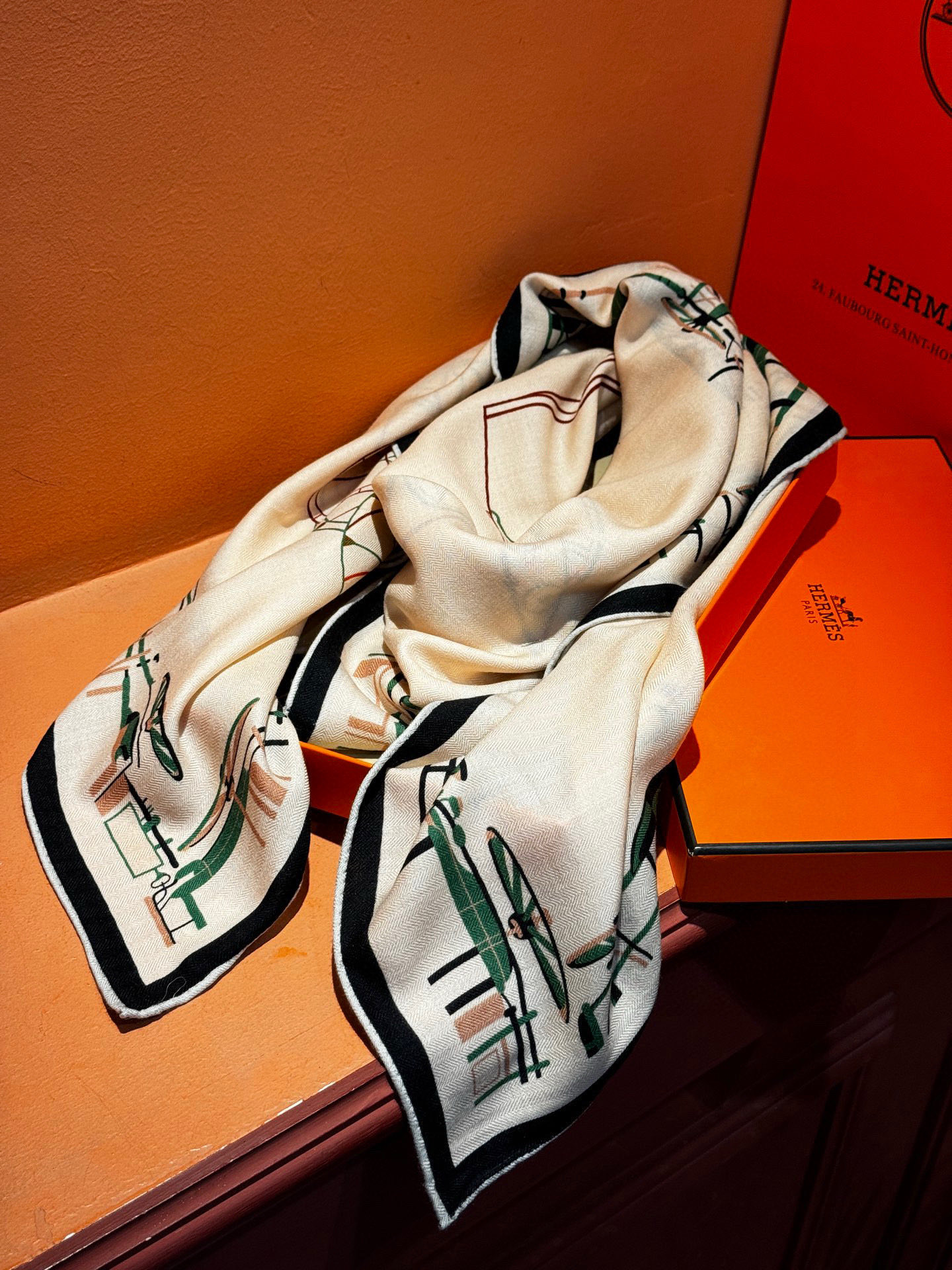 ✨✨HERMES 牛逼爆款 双面同色【马术的错综交叠140】【绝对顶级品质】💣超值回馈🎀绝对会尖叫的专柜