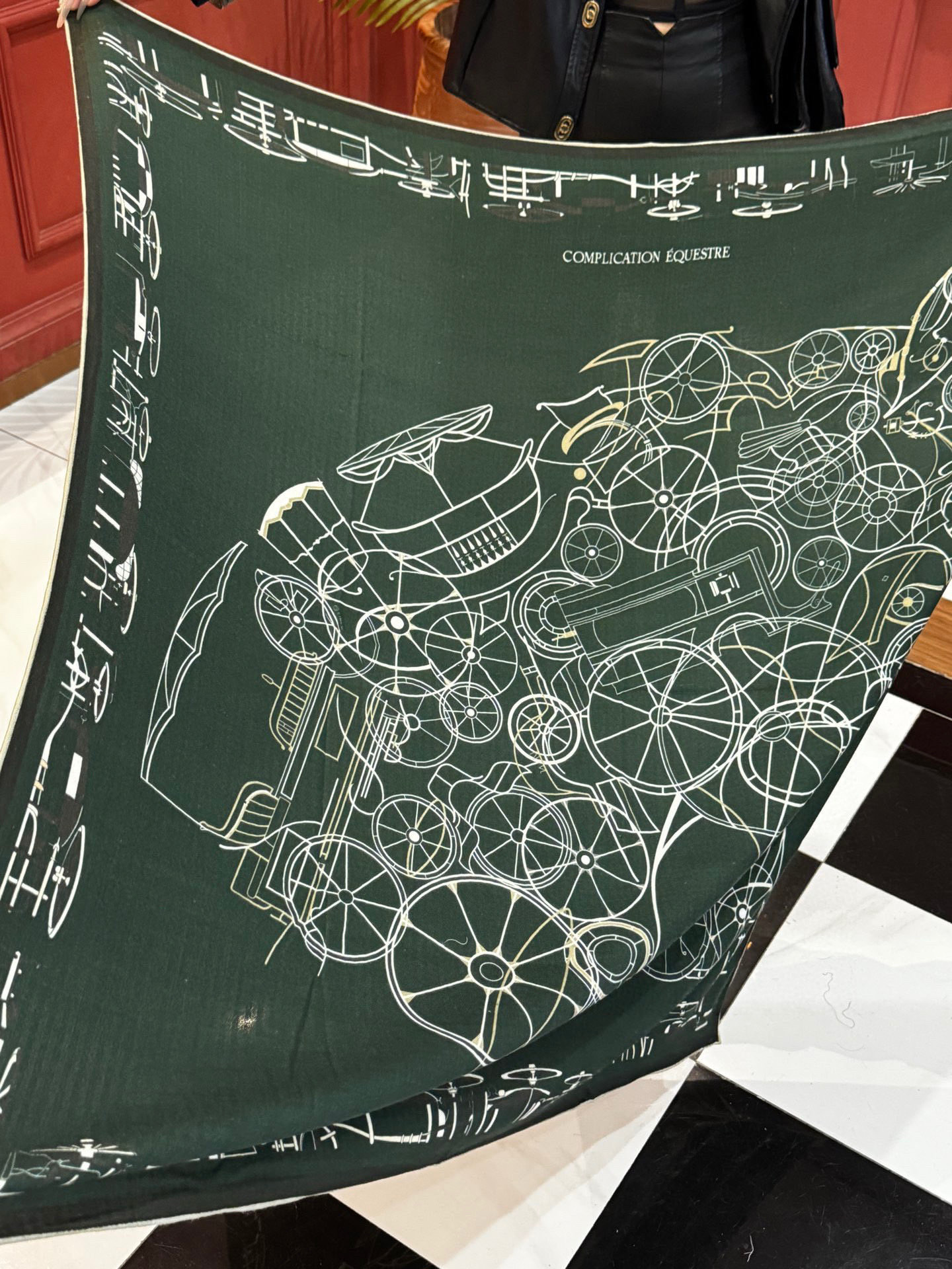 ✨✨HERMES 牛逼爆款 双面同色【马术的错综交叠140】【绝对顶级品质】💣超值回馈🎀绝对会尖叫的专柜