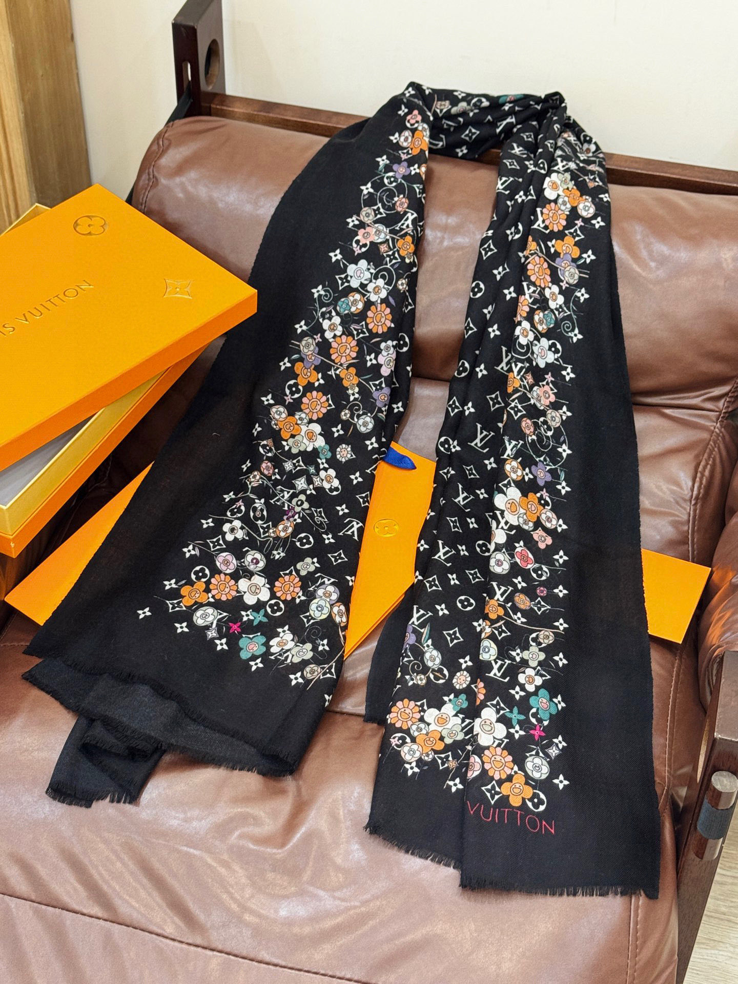 25年新品🌈上新 专柜同步材质 LV x TM Monogram SuPerflat Flowers 方