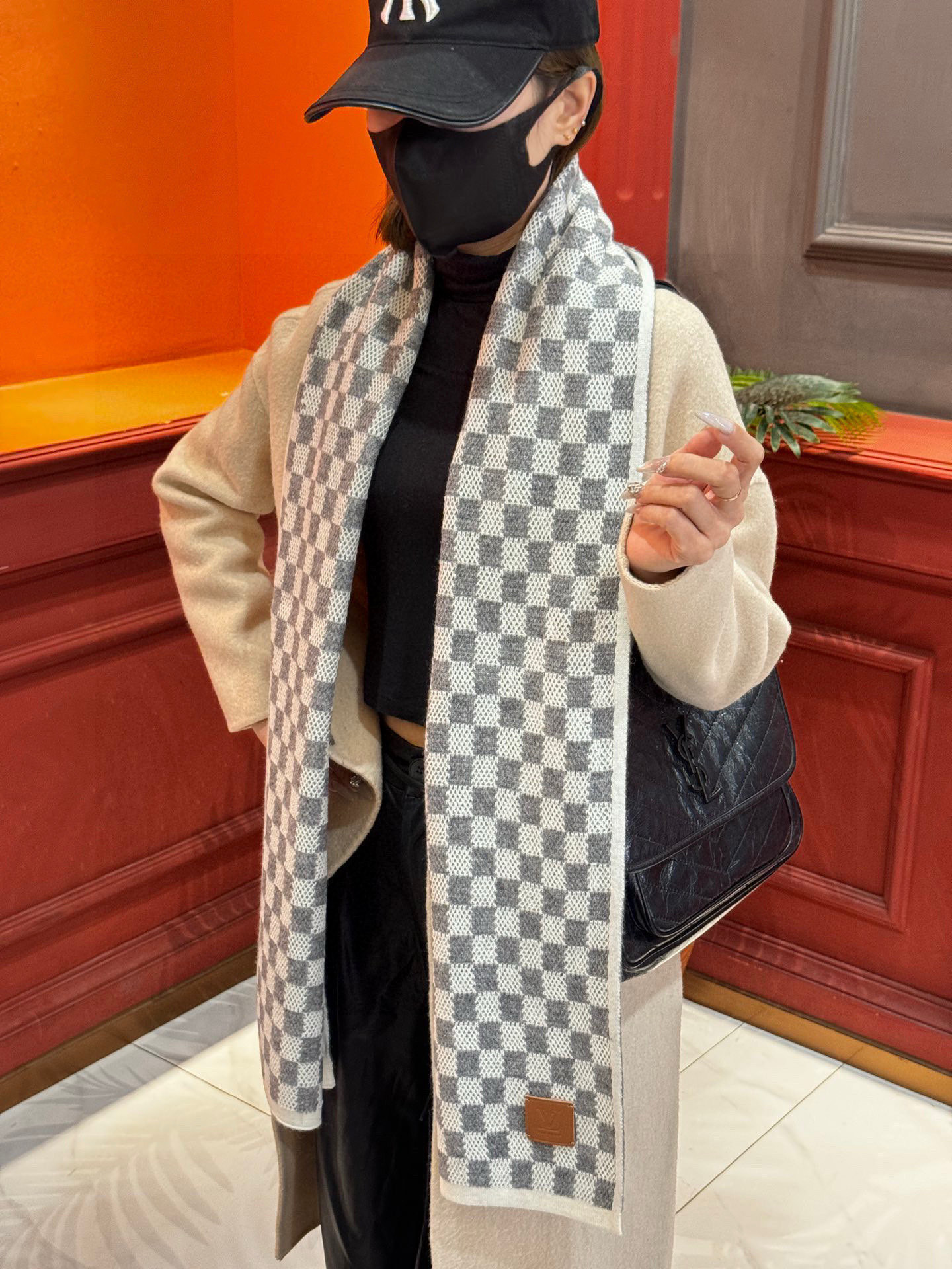 顶级原版 怒赞推荐‼️高端男士款~超级无敌软糯的男士羊绒围巾👍L家ZG同步在售，这个价格真的无敌超值！亲