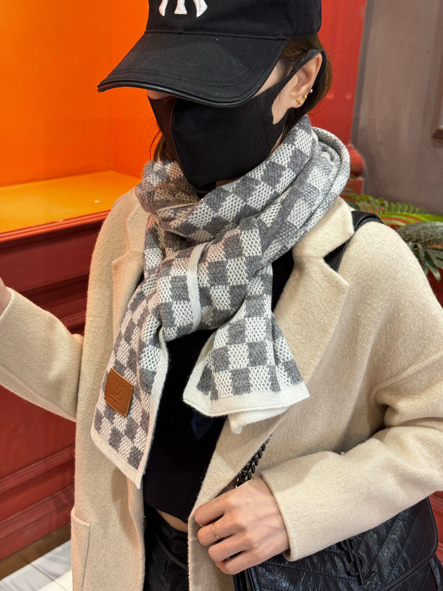 顶级原版 怒赞推荐‼️高端男士款~超级无敌软糯的男士羊绒围巾👍L家ZG同步在售，这个价格真的无敌超值！亲