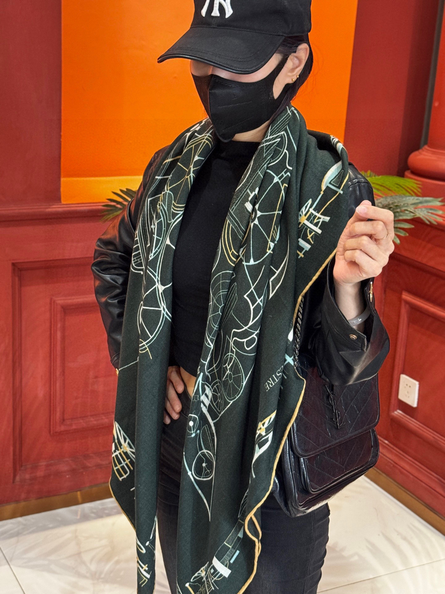 ✨✨HERMES 牛逼爆款 双面同色【马术的错综交叠140】【绝对顶级品质】💣超值回馈🎀绝对会尖叫的专柜