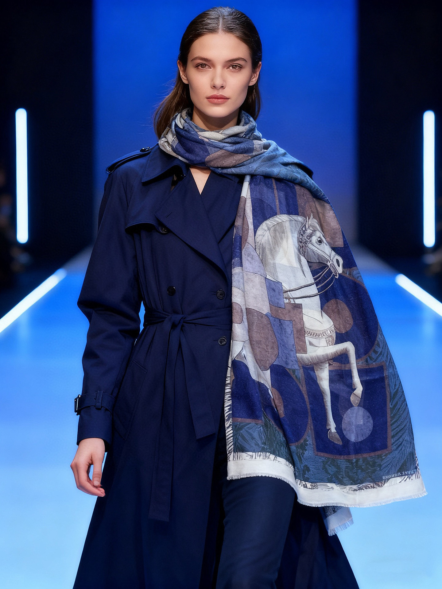 会发光发亮的围巾 爱马仕 专柜同步 买了都说好看羊绒印花‼️推荐💕顶级工艺超值‼️爱马仕专柜爆款🎁🎁羊绒