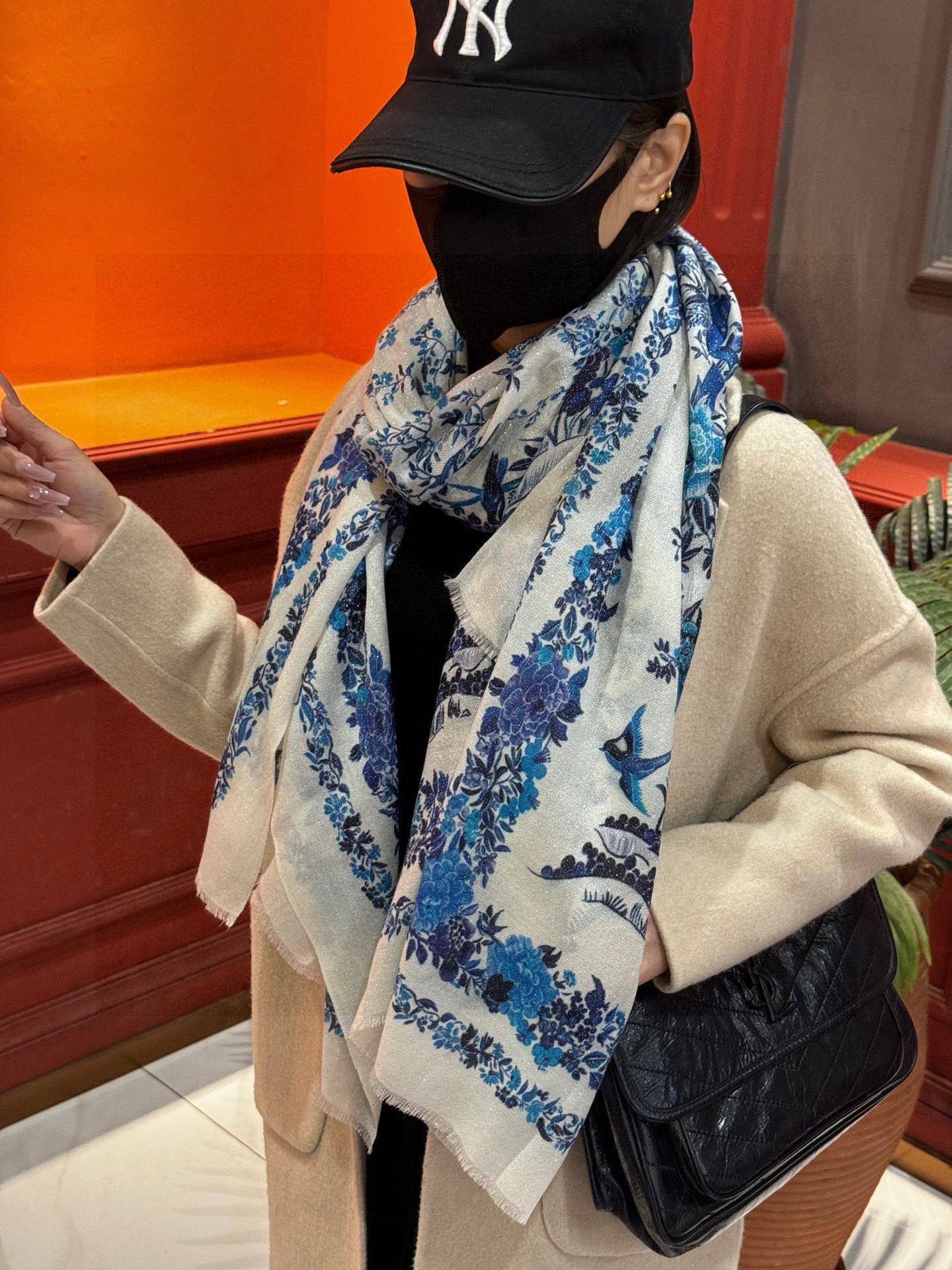 ✨✨【金银丝款】Dior专柜款～就是告诉大家这款必须收～上新🆕❤️ 新款长羊绒😍专柜同步🌈✨这个size