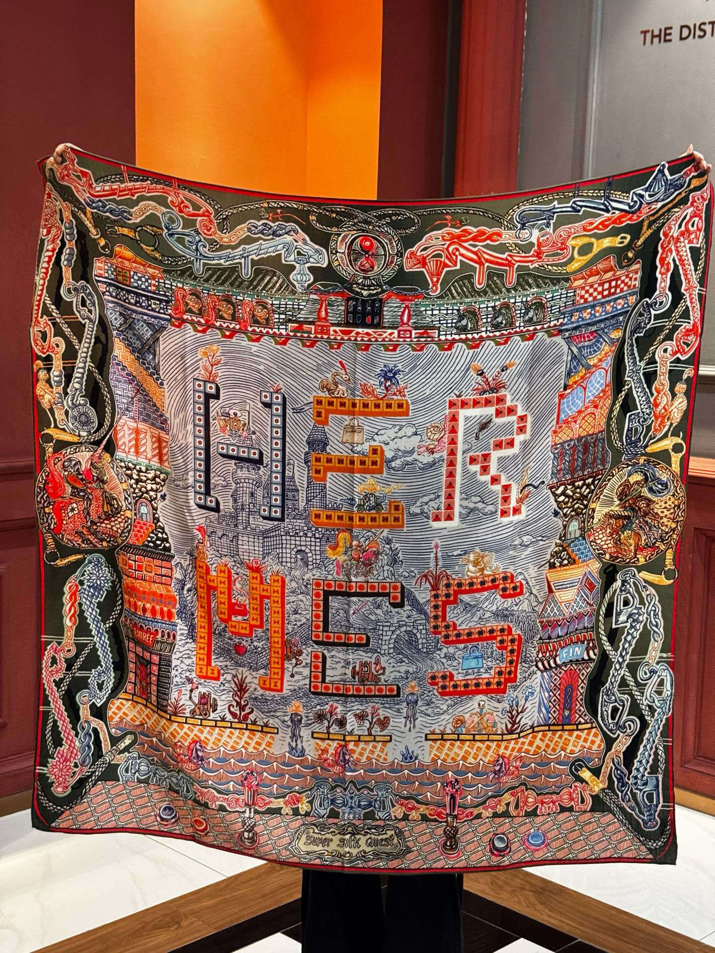 新款 秋冬搭配利器❗️顶级双面同色真丝羊绒披肩!!点睛精彩,图案和配色都超级喜欢,又一款双面配色工艺设计