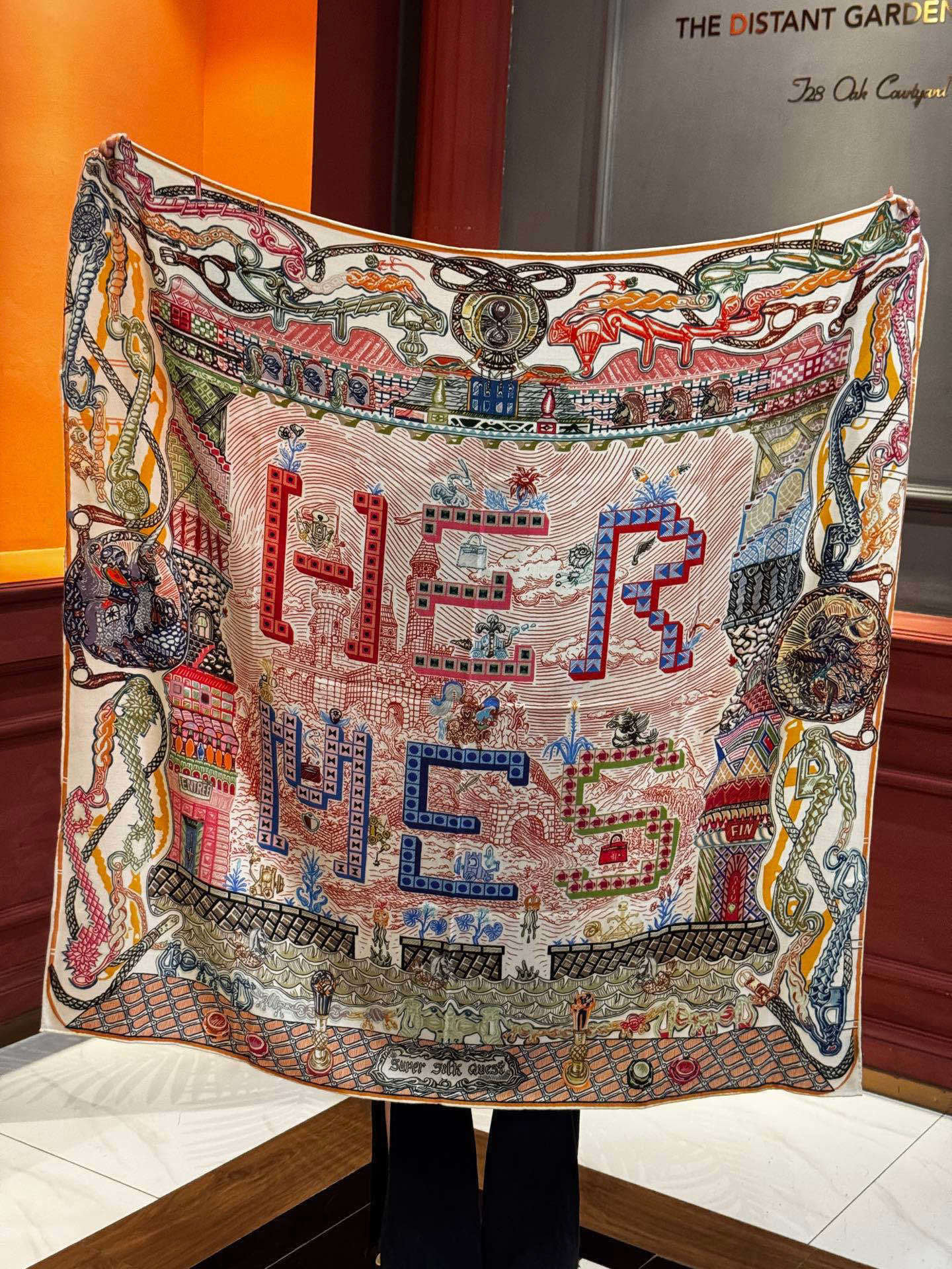 新款 秋冬搭配利器❗️顶级双面同色真丝羊绒披肩!!点睛精彩,图案和配色都超级喜欢,又一款双面配色工艺设计