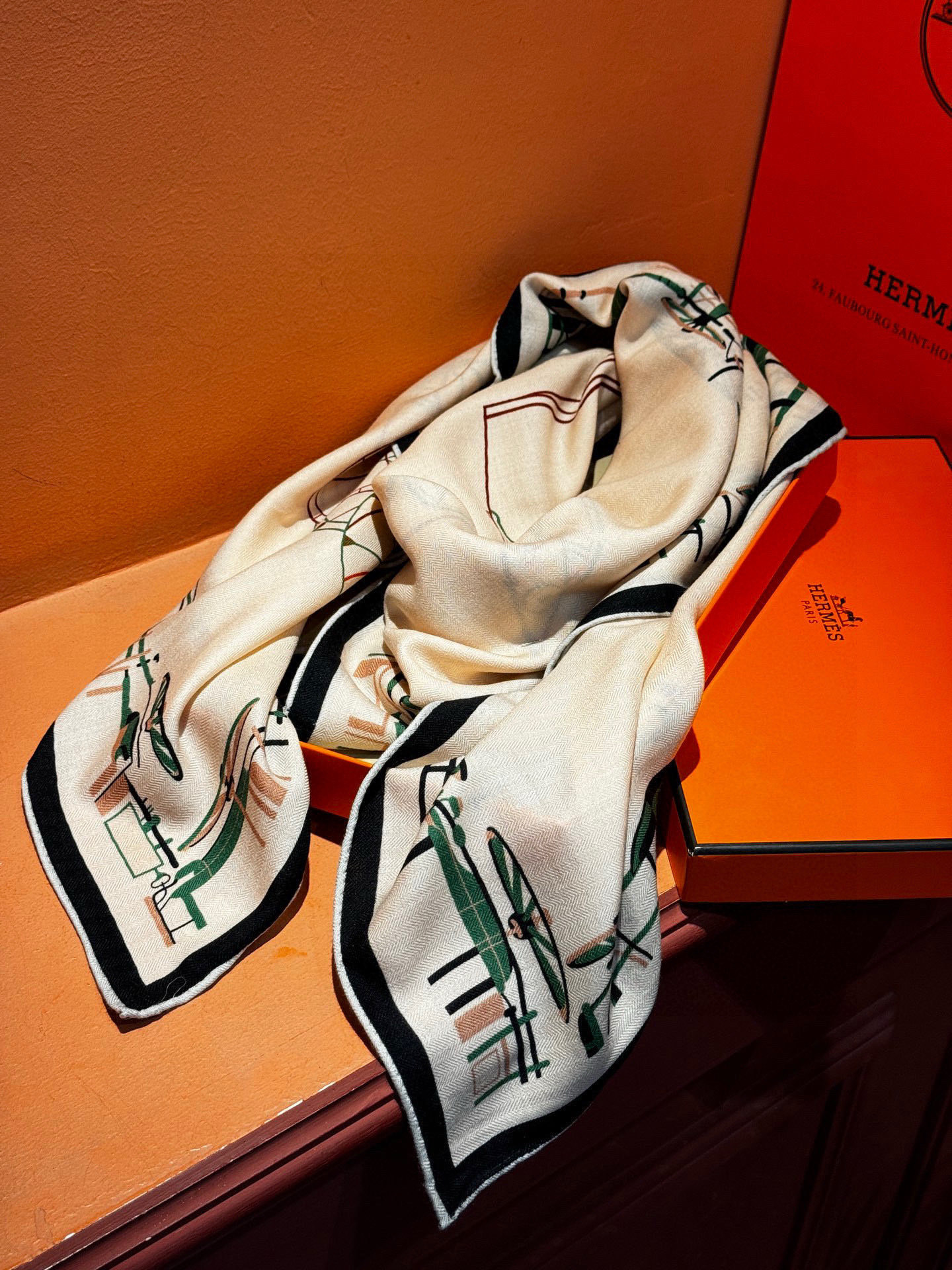 ✨✨HERMES 牛逼爆款 双面同色【马术的错综交叠140】【绝对顶级品质】💣超值回馈🎀绝对会尖叫的专柜