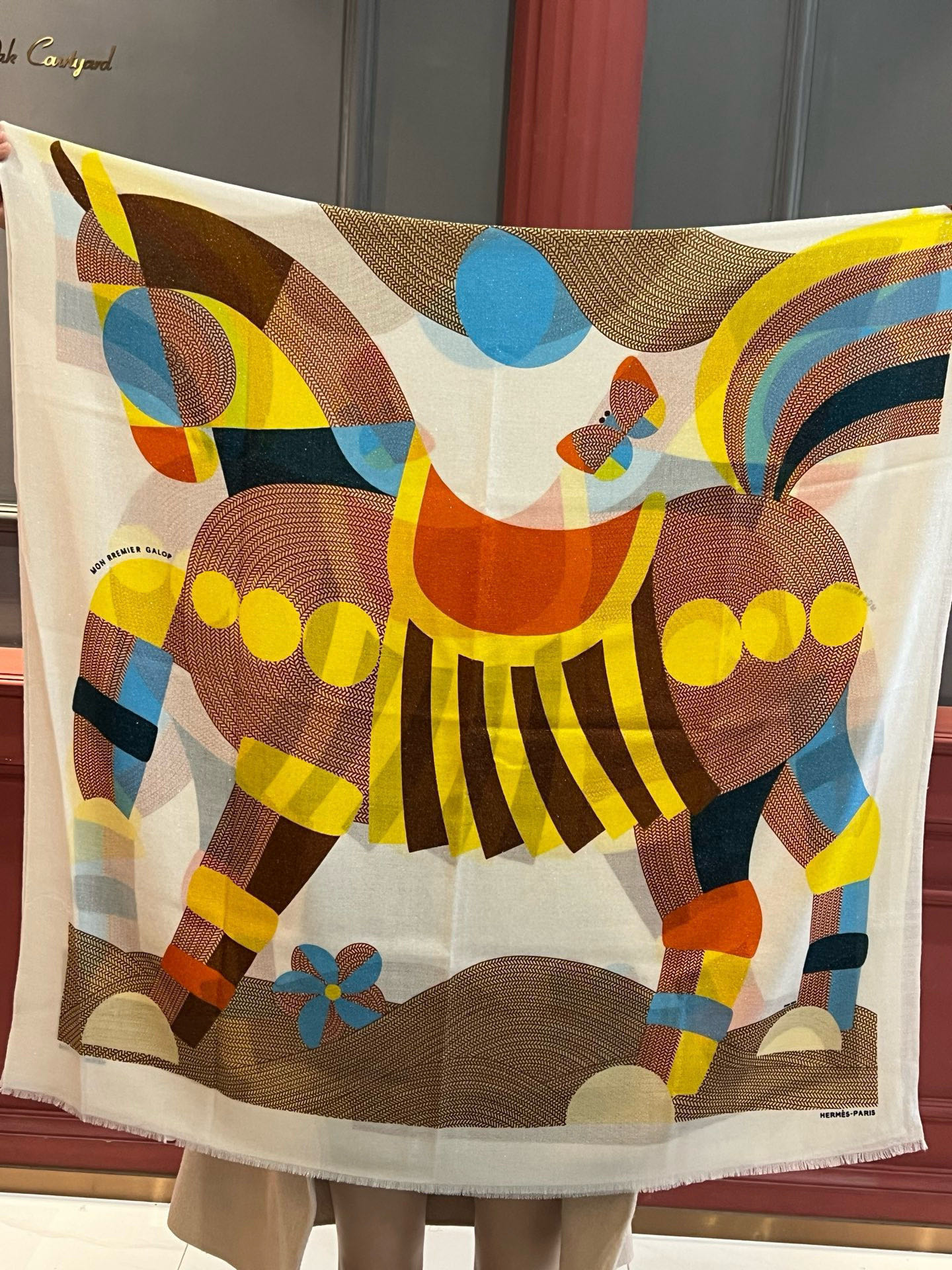 会发光发亮的围巾 新款🆕🏇🏇买了都说好看‼️推荐💕【小马跳跃】顶级工艺超值‼️爱马仕专柜爆款🎁💟立体呈现