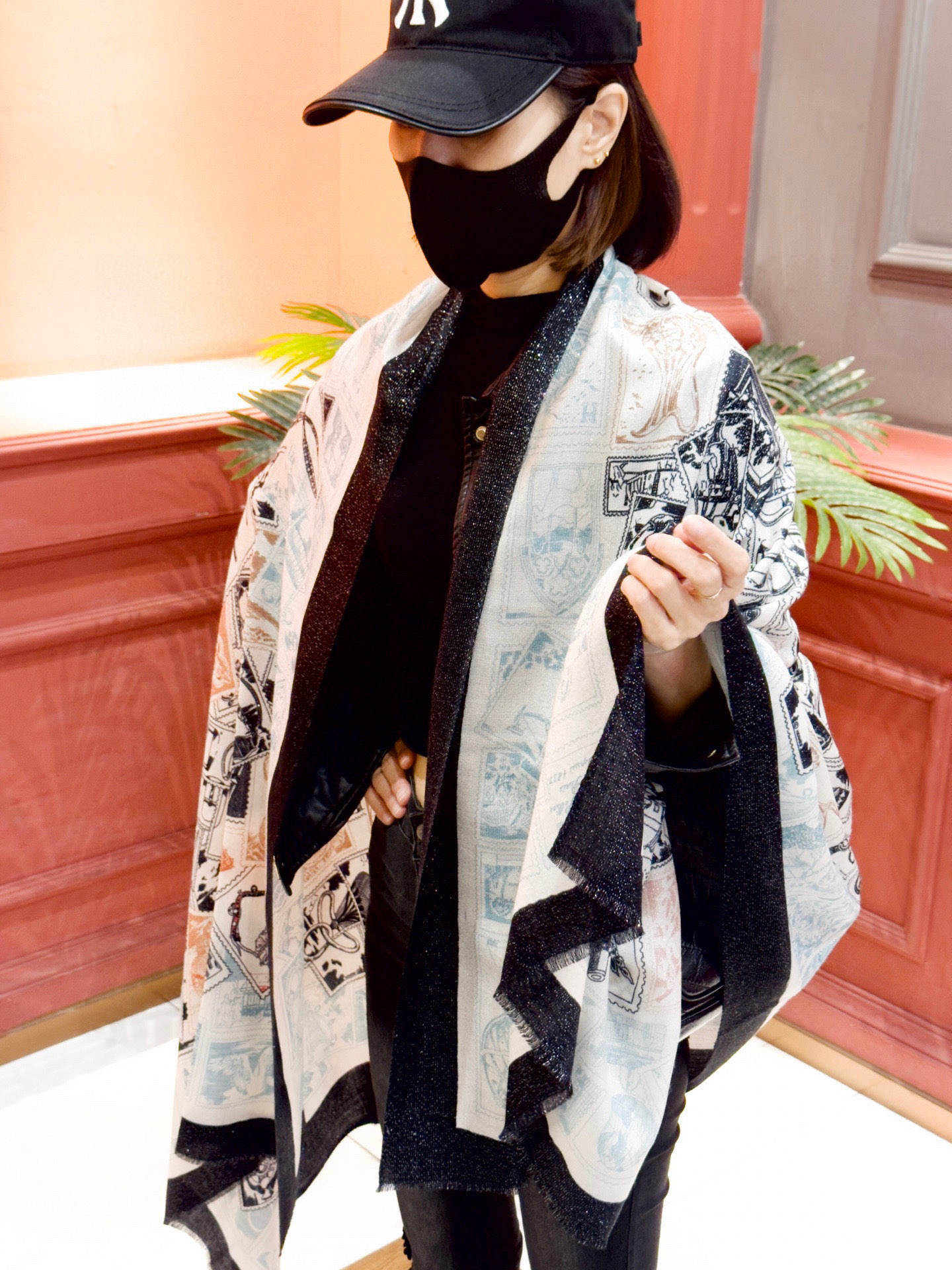 会发光发亮的围巾 羊绒新款🆕👏买了都说好看‼️推荐💕爱马仕羊绒方巾，顶级工艺超值‼️爱马仕专柜爆款🎁💟立