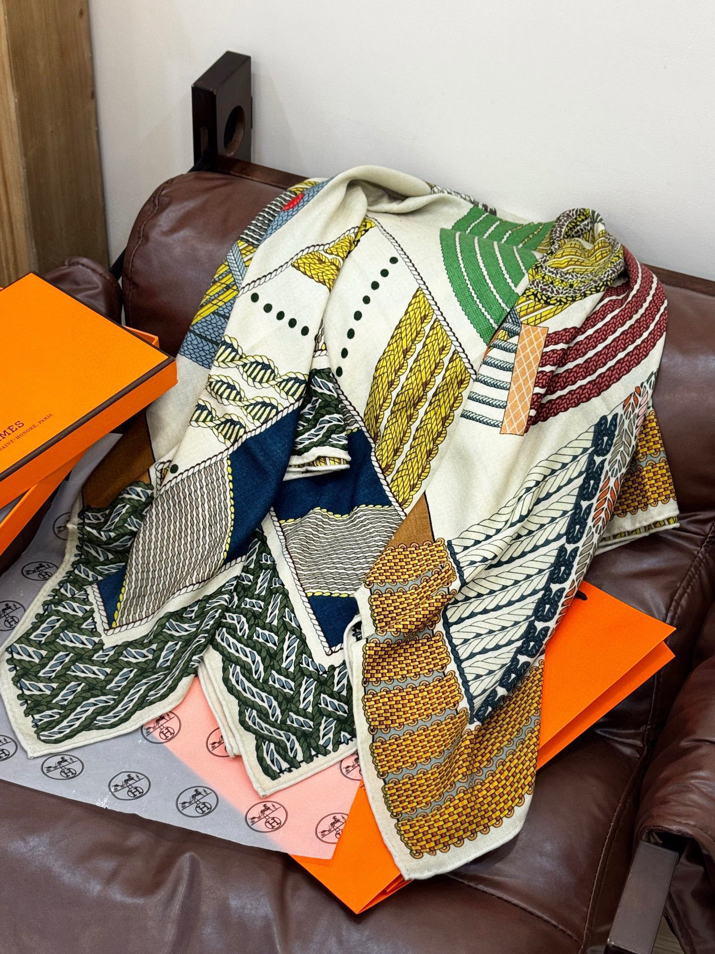 丝巾 |HERMES I Dressage Tressage2025秋冬Dressage Tressag